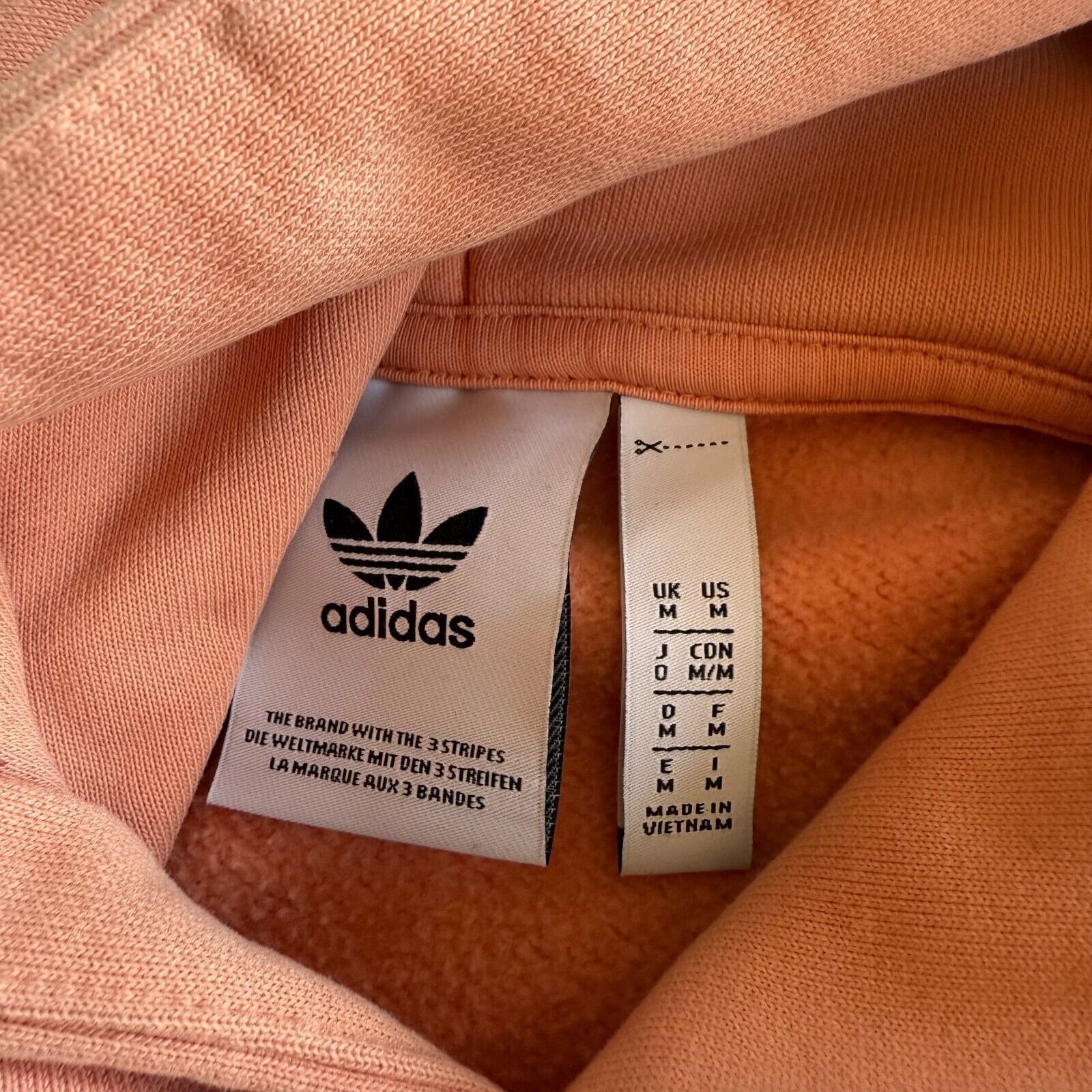 Adidas ADIDAS Adicolor Blush Pink Trefoil Hoodie - H11360 Size US M / EU 48-50 / 2 - 4 Thumbnail