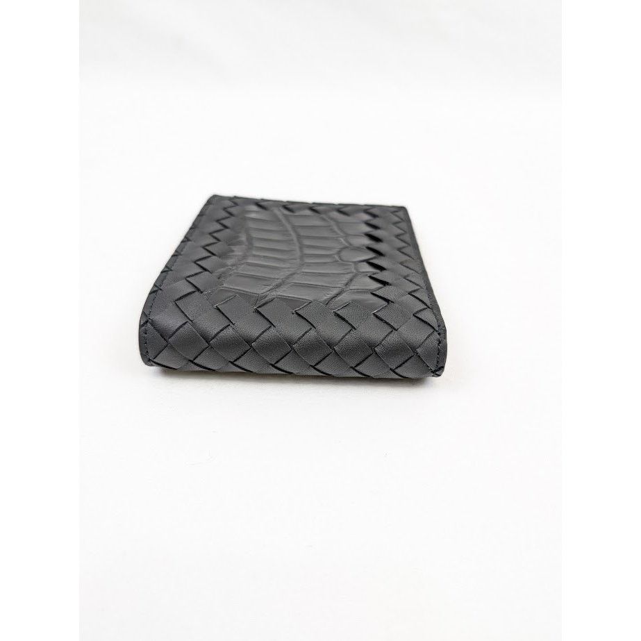 Bottega Veneta o1rshd1 Size: OS / Intrecciao Nappa Wallet in Nero Size ONE SIZE - 3 Thumbnail