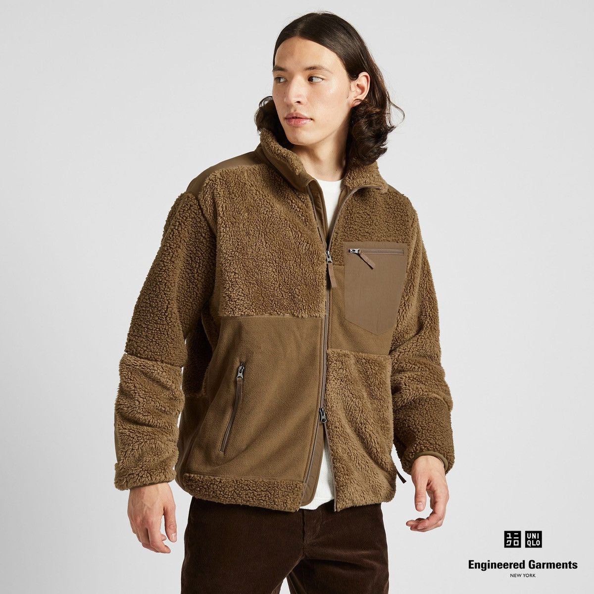 Uniqlo x Engineered Garments Fleece Combination Jacket