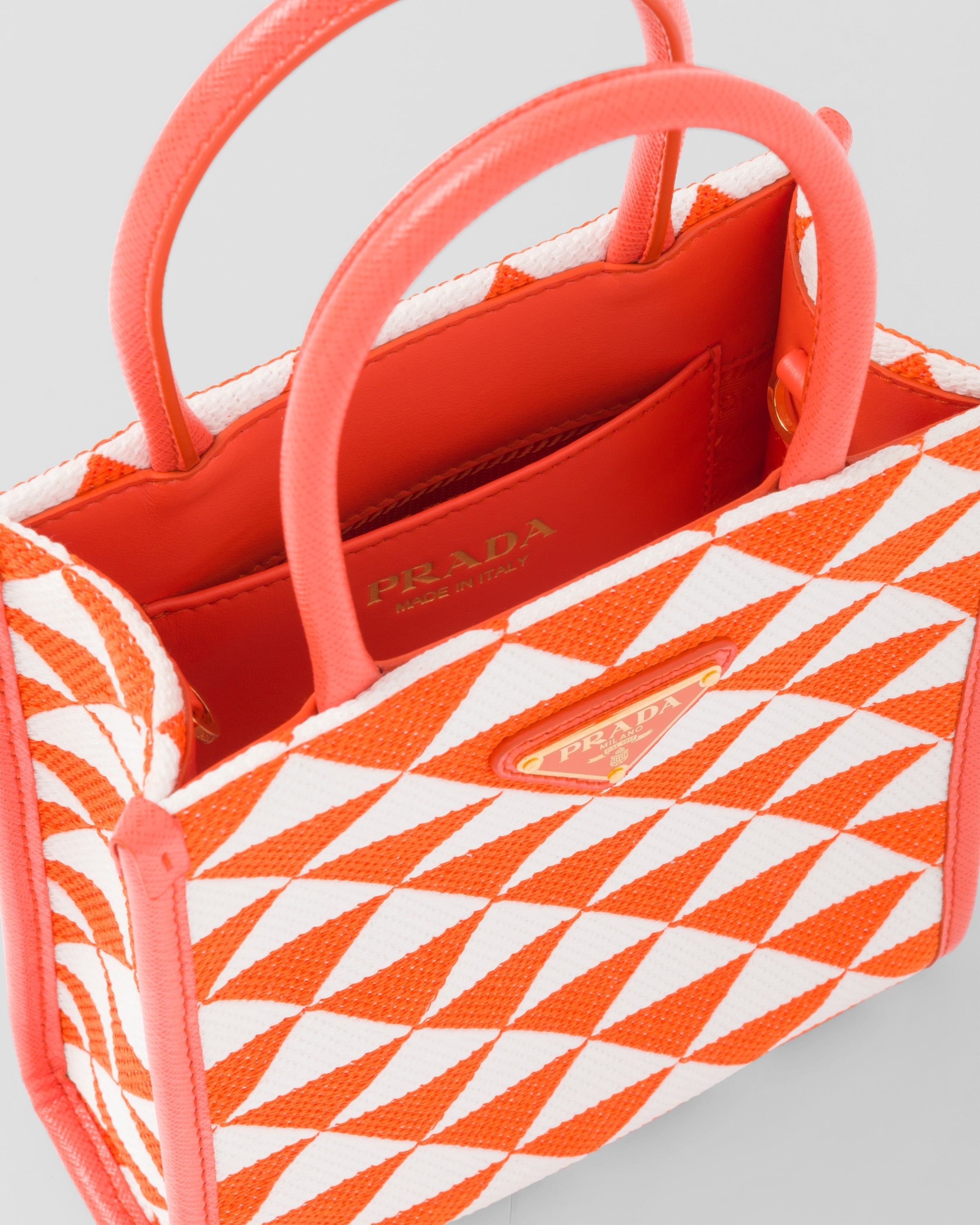 Prada o1la1rc1a0925 Size: OS / Symbole Embroidered Mini Bag Size ONE SIZE - 5 Thumbnail