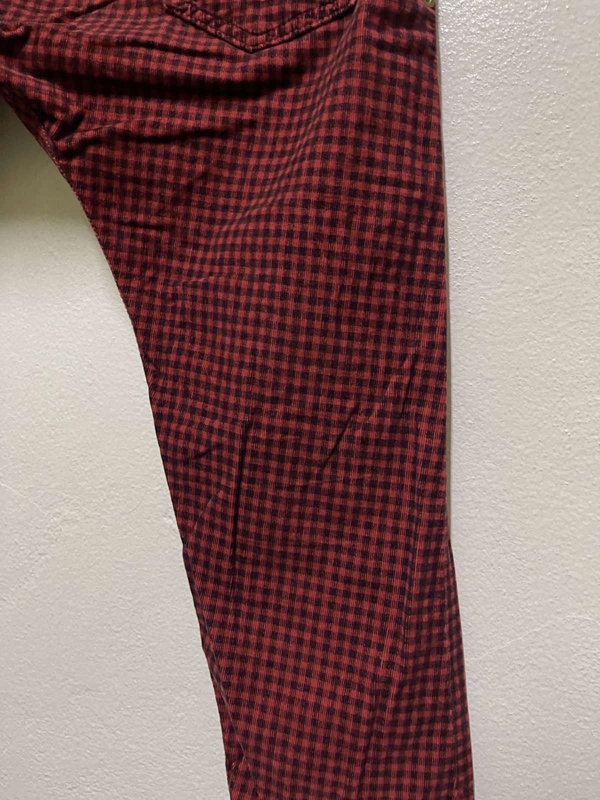 Issey Miyake × mercibeaucoup Mercibeaucoup Red Velvet Carrot Pants Size 31" - 14 Thumbnail