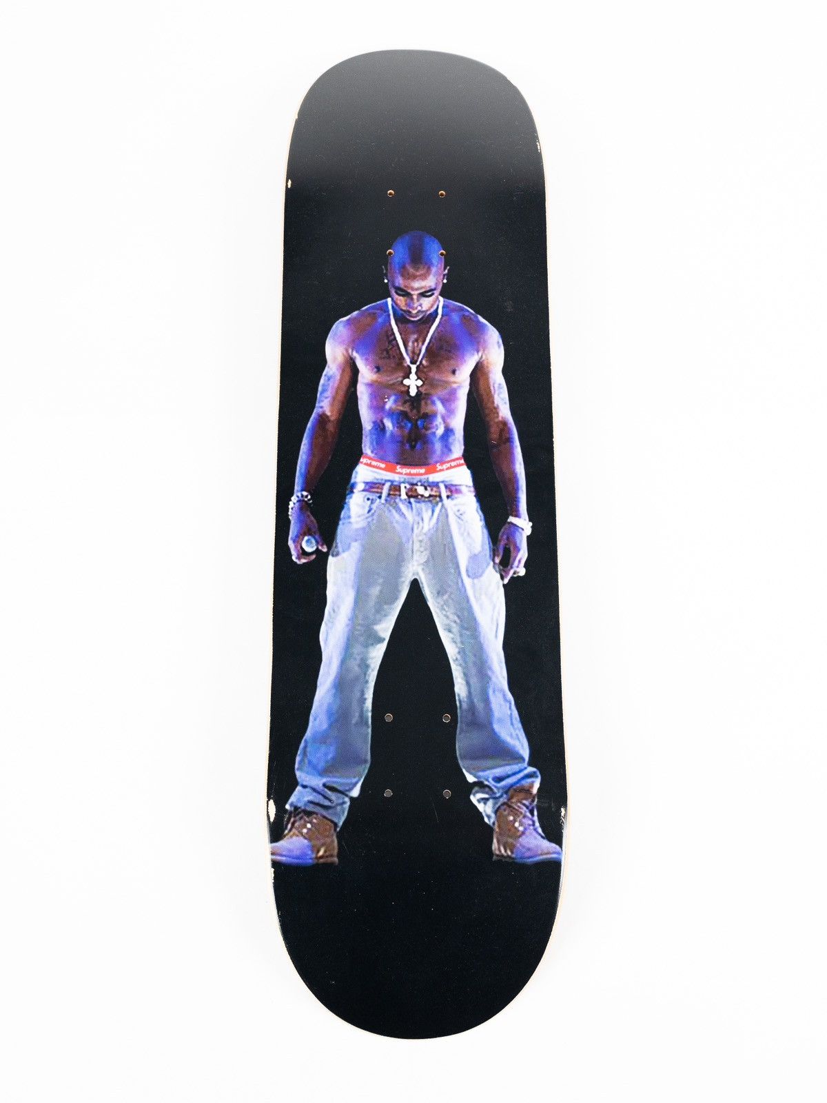 スケートボード Supreme - Tupac Hologram Skateboard Supreme Tupac Hologram Skateboard Deck Black - US
