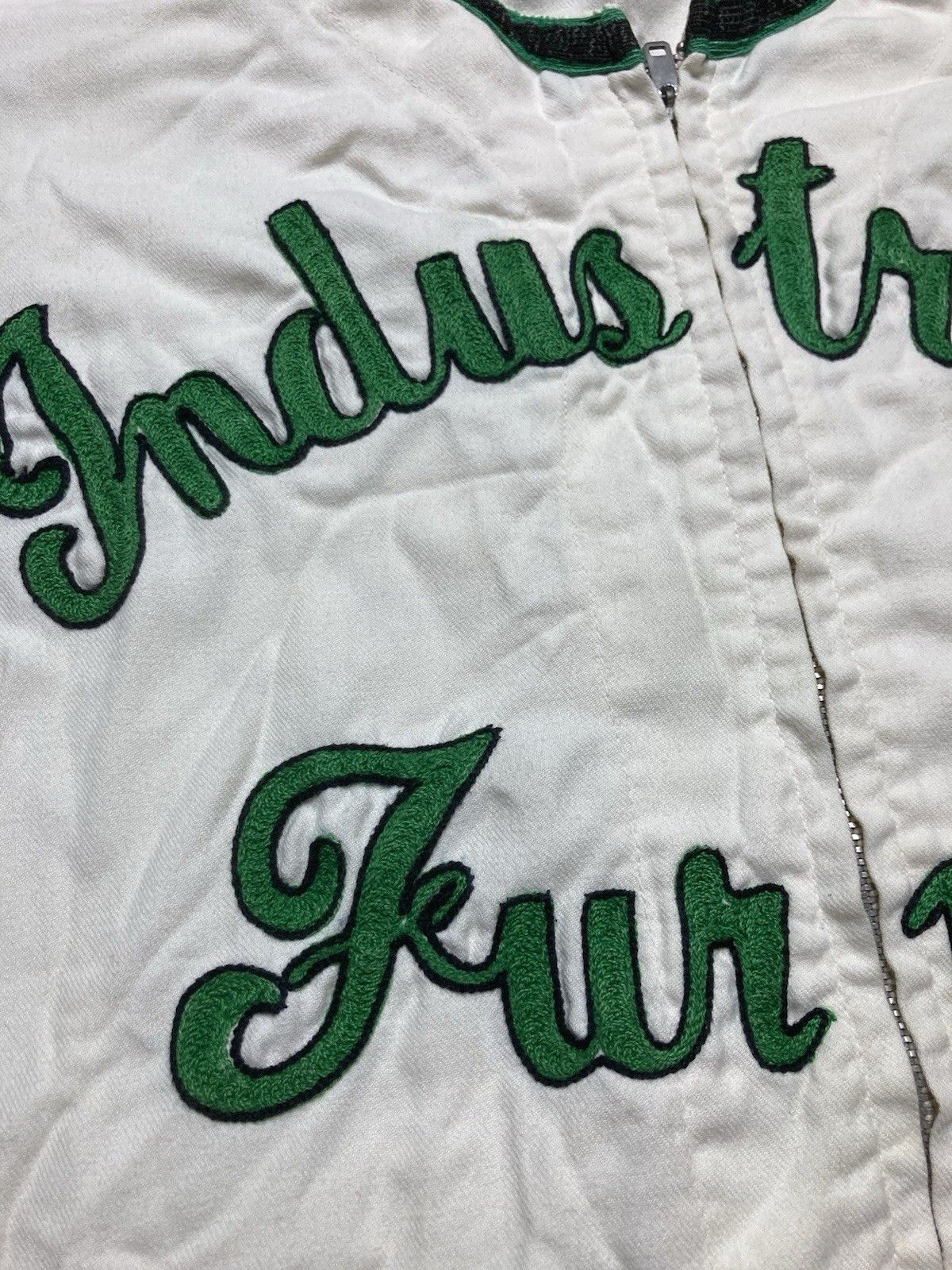 Vintage 40s cotton baseball jersey industrial furnace chain stitch X Size US XL / EU 56 / 4 - 2 Thumbnail