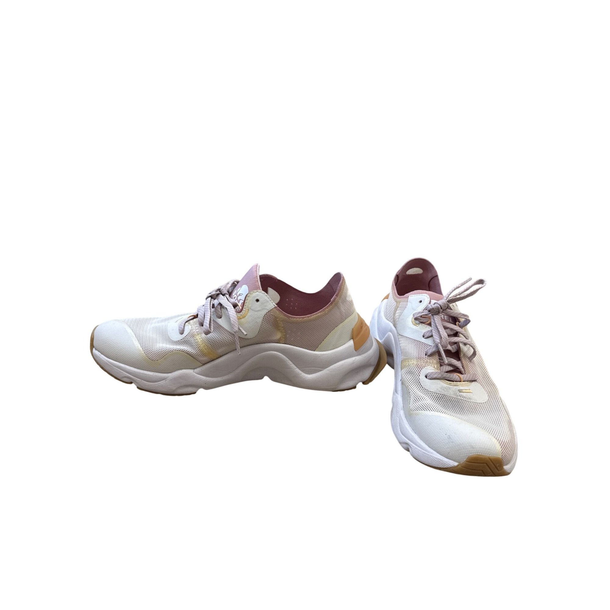 SOREL Sorel Kinetic RNEGD Womens Pink White sneakers 10 SKU 7387 Size US 10 / IT 40 - 2 Thumbnail