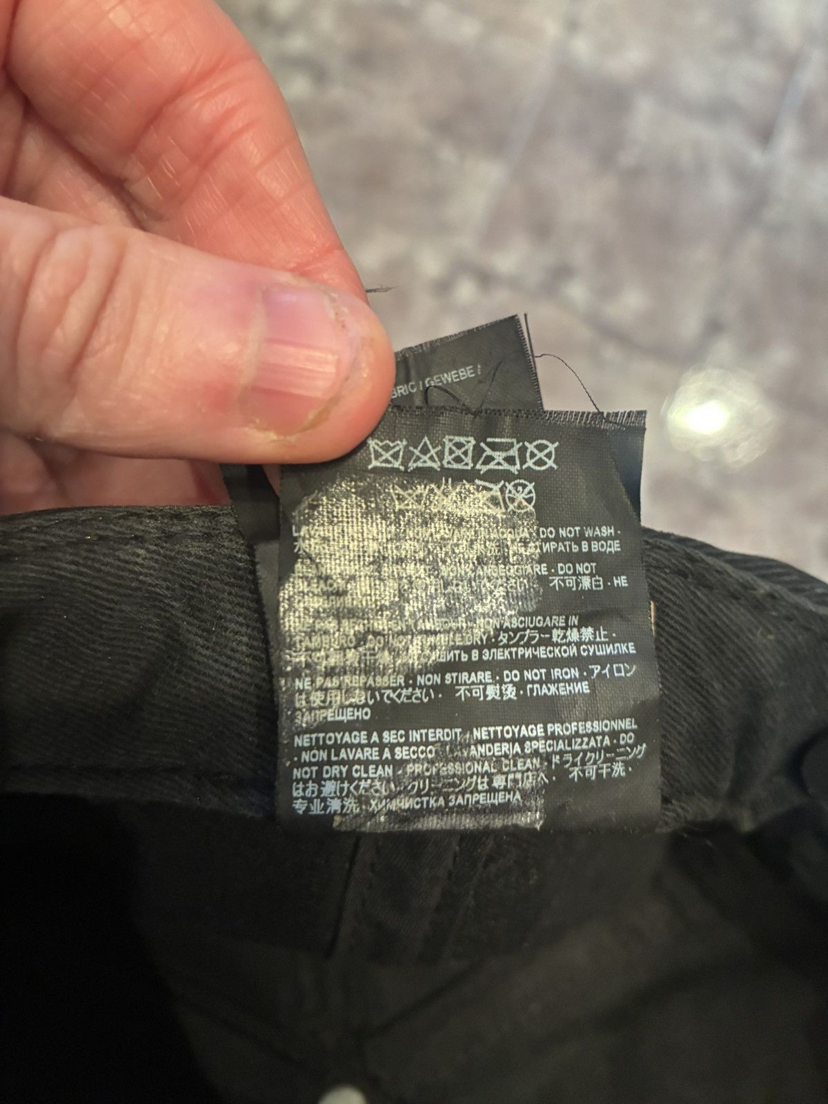 Saint Laurent Paris Saint Laurent Palladium Baseball Cap Size ONE SIZE - 9 Thumbnail