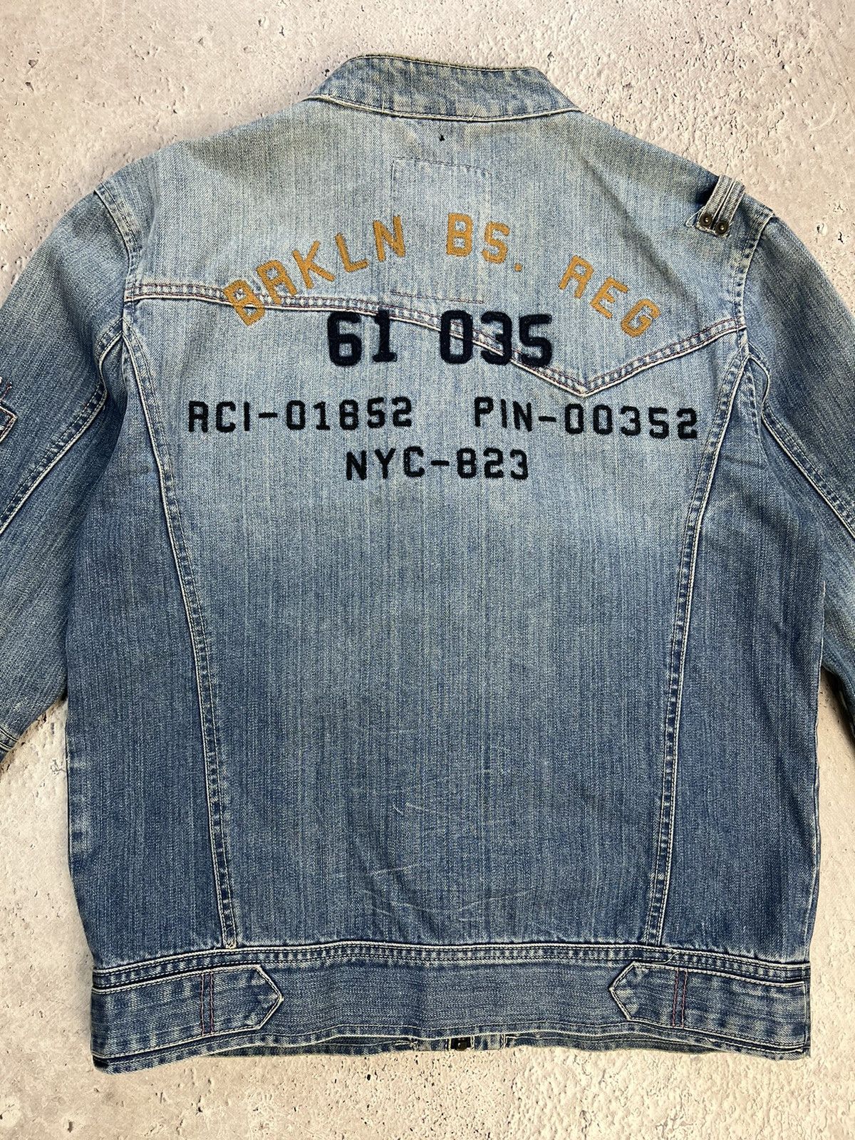 Diesel × Vintage SALE💣💣 Vintage Diesel distressed denim jeans jacket size M Size US M / EU 48-50 / 2 - 10 Thumbnail