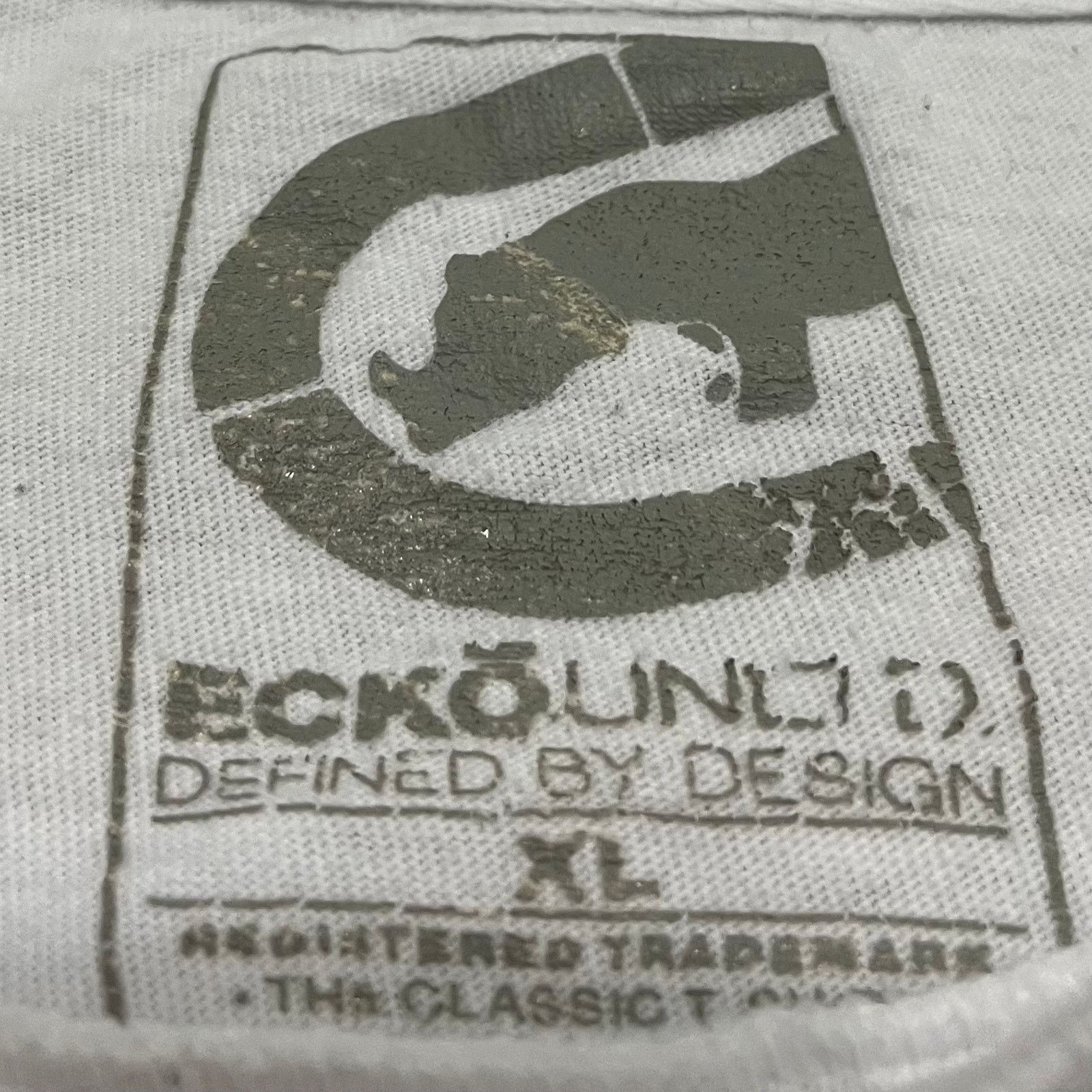 Ecko Unltd. Ecko Unltd Y2K Skater Rhino Graphic White Shirt XL Size US XL / EU 56 / 4 - 3 Thumbnail