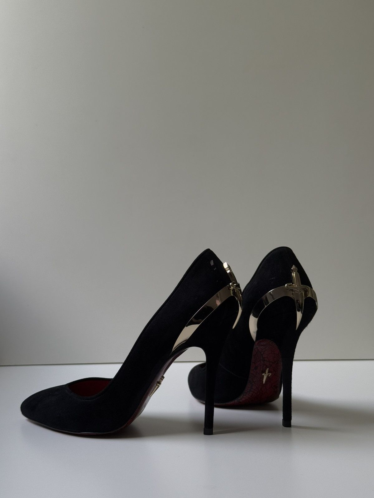 Paciotti Cesare Paciotti Iconic & Rare Lady Blade Dagger Heels Size US 6.5 / IT 36.5 - 9 Thumbnail