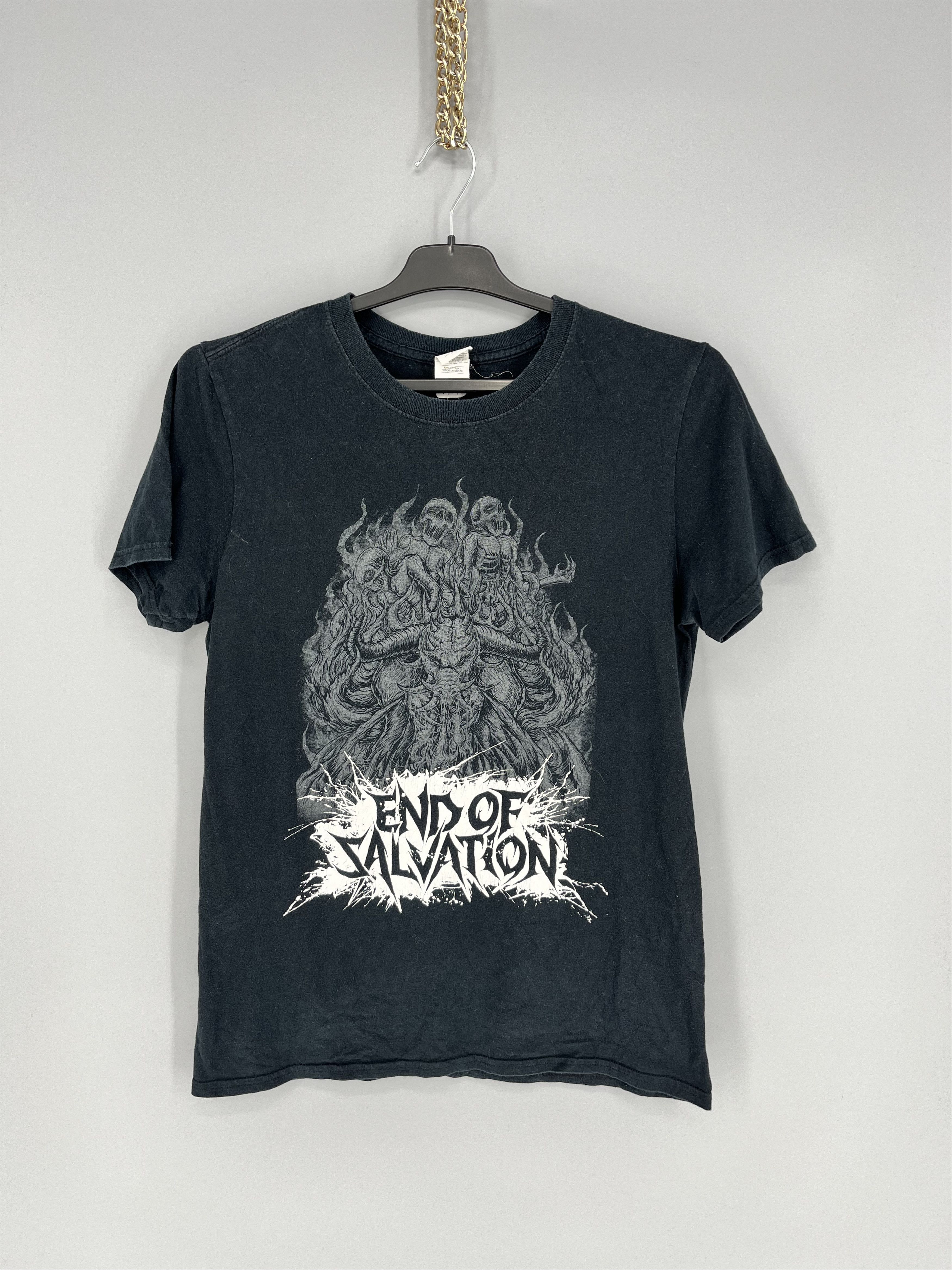 Band Tees Vintage Y2k Washed AvantGarde Tribal Tee END OF SALVATION Size US S / EU 44-46 / 1 - 1 Thumbnail