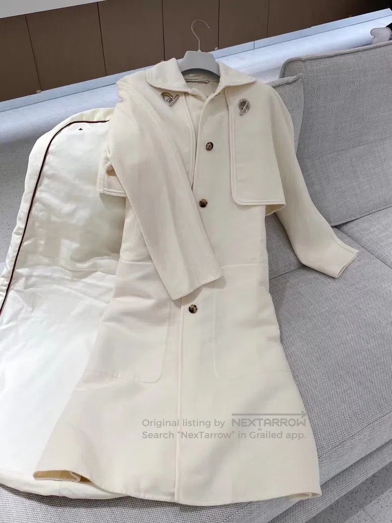 Hermes Hermes Double-faced Cashmere Coat Size XS / US 0-2 / IT 36-38 - 4 Thumbnail