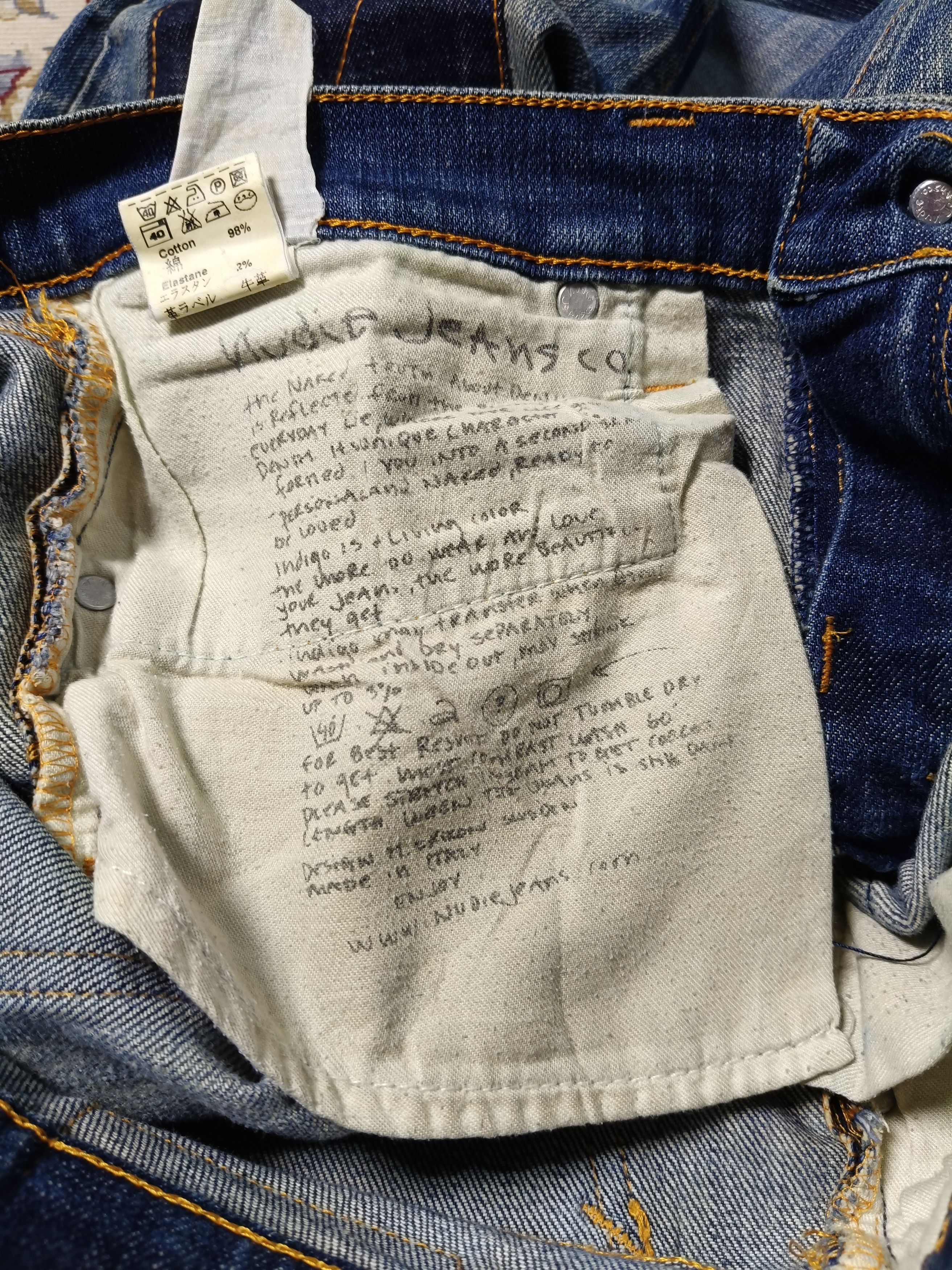 Nudie Jeans Custom Patchwork Nudie Jeans Size US 30 / EU 46 - 8 Thumbnail