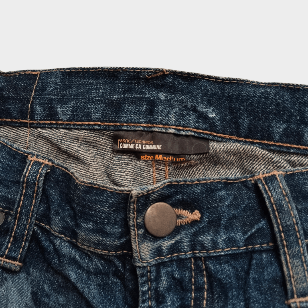 Tornado Mart Comme ca commune paint splash splatter jeans Size US 32 / EU 48 - 5 Thumbnail