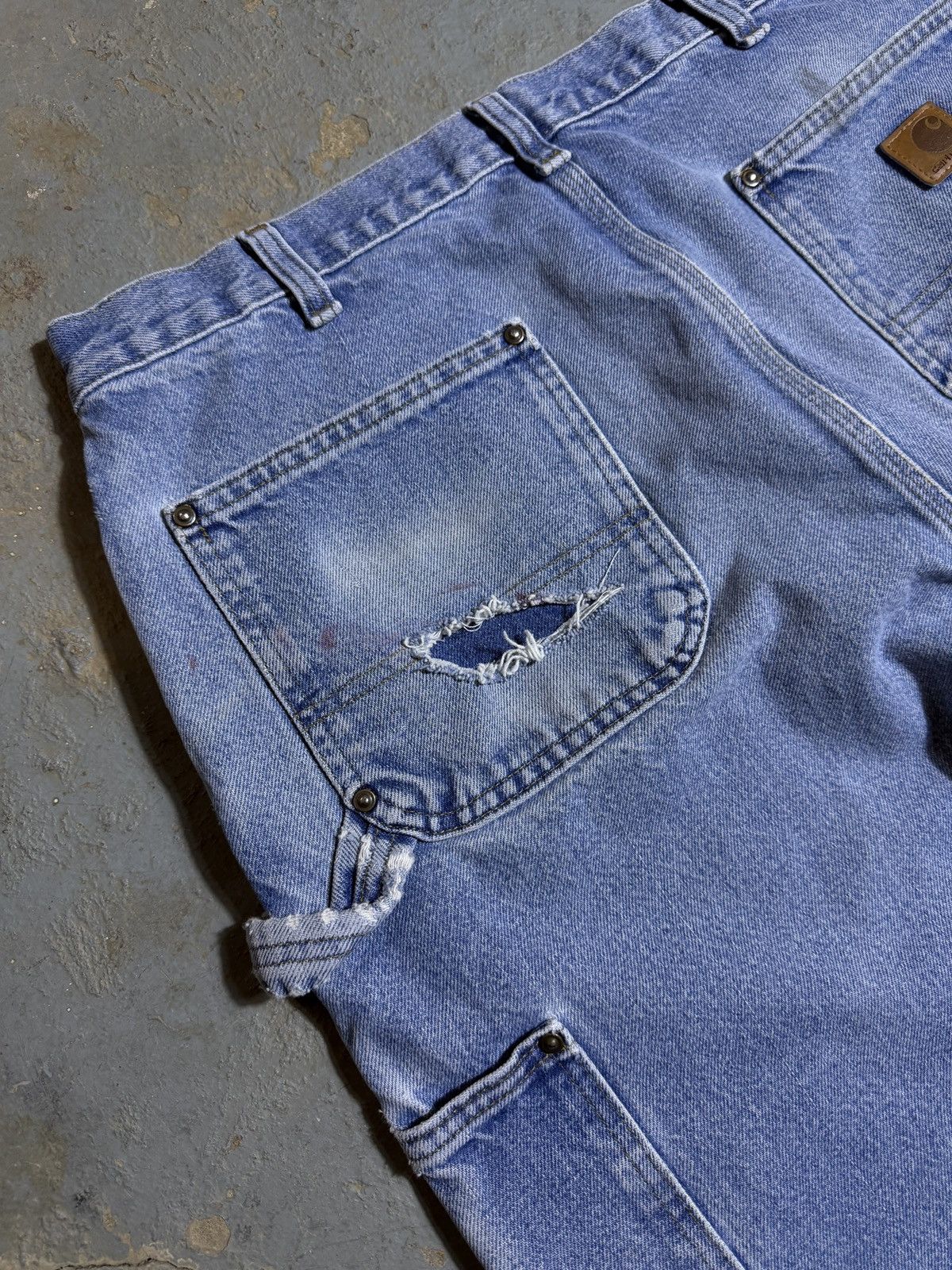 Carhartt Distressed Carhartt Double Knee Pants Size US 36 / EU 52 - 8 Thumbnail