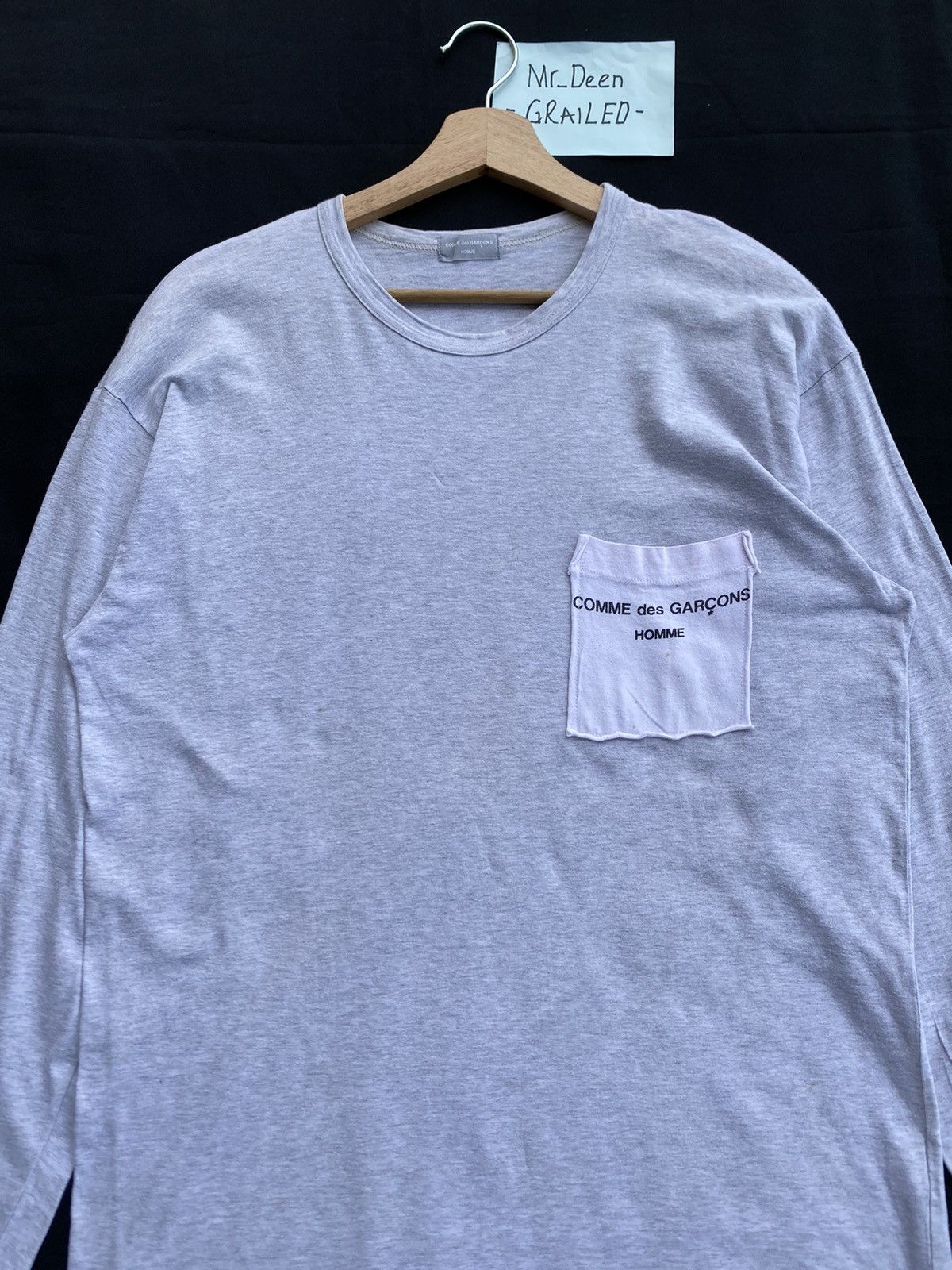 Comme des Garcons Rare Vintage 1993 Comme Des Garcons Homme Longsleeve Shirt Size US L / EU 52-54 / 3 - 8 Thumbnail
