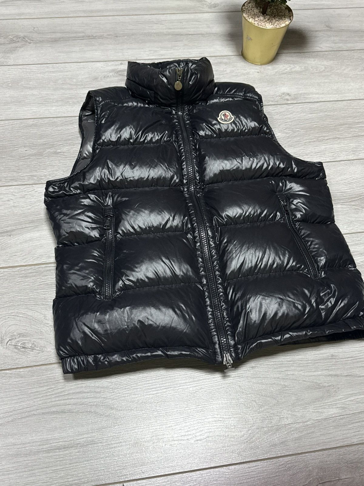 Moncler Moncler Bormes Puffer Down Vest Size 5 Size US XL / EU 56 / 4 - 12 Thumbnail