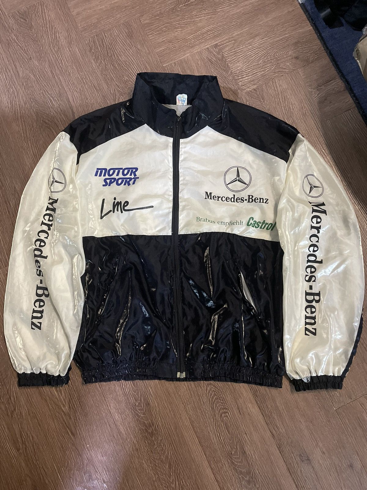 Mercedes-Benz Rare Vtg Mercedes-Benz Brabus Jacket Size US XL / EU 56 / 4 - 1 Thumbnail