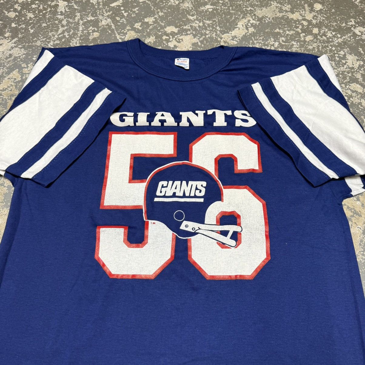 Other Vintage New York Giants Lawerence Taylor 56 Champion T Shirt Size US XL / EU 56 / 4 - 3 Thumbnail
