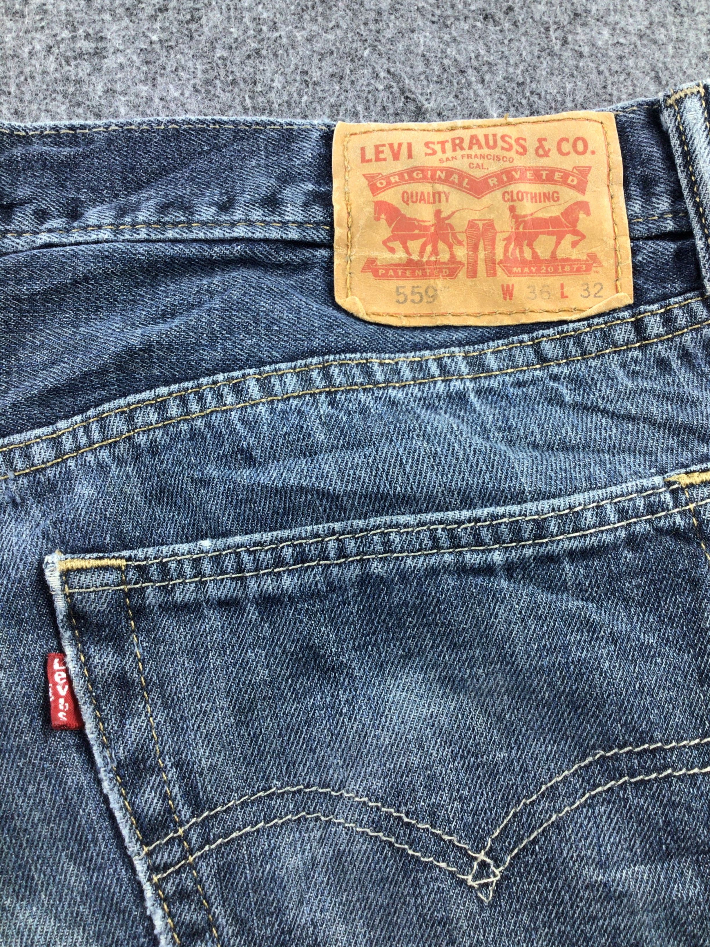 Levi's × Vintage Vintage Levis 559 Jeans-JM729 Size US 38 / EU 54 - 4 Thumbnail