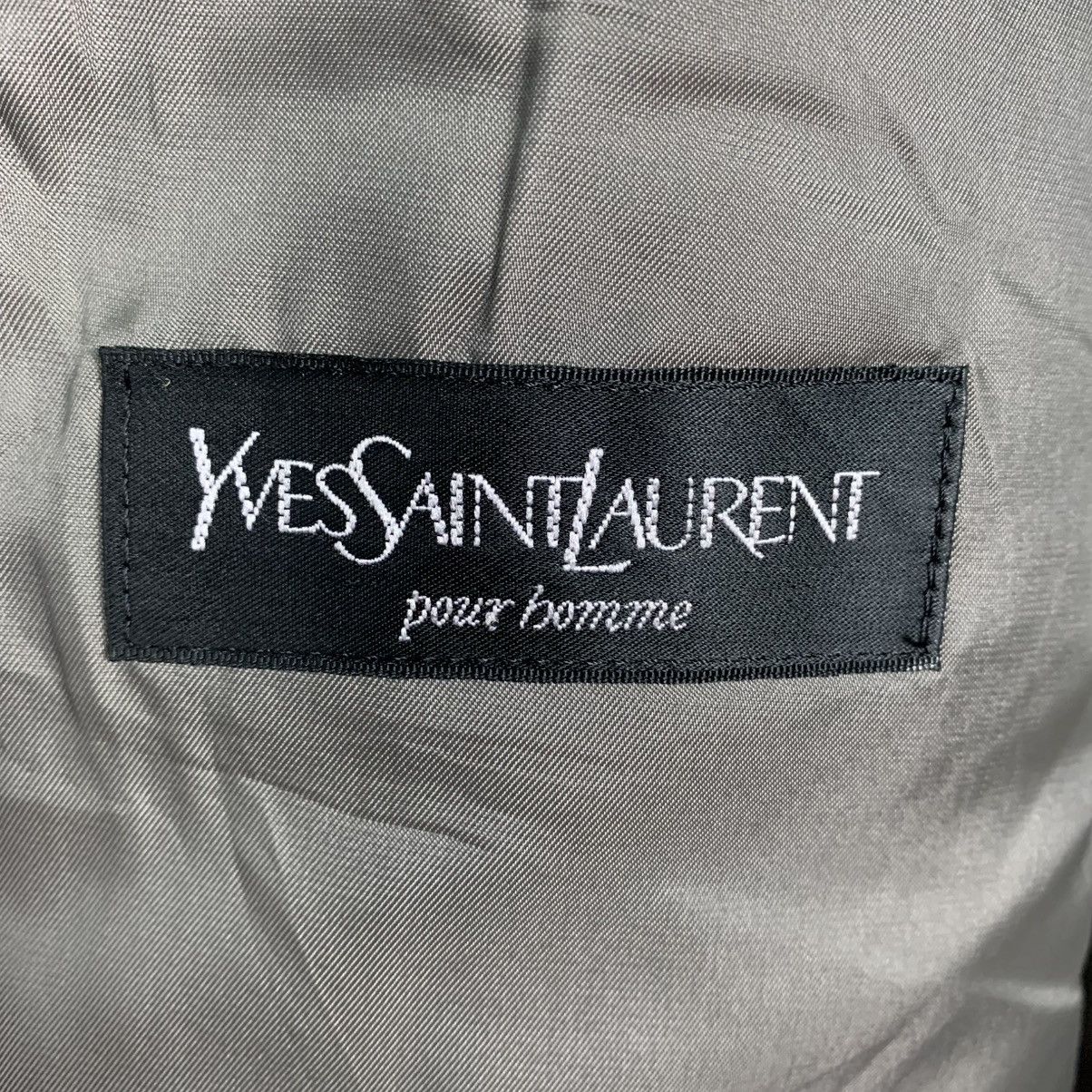 Yves Saint Laurent Yves Saint Laurent Pour Homme Wool Blazer Jacket Size US M / EU 48-50 / 2 - 15 Thumbnail