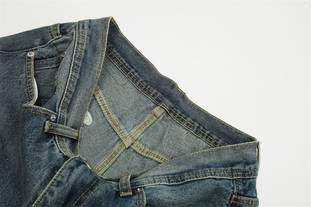 Japanese Brand × Jean Men's American style vintage washed distressed jeans Size US 32 / EU 48 - 6 Thumbnail