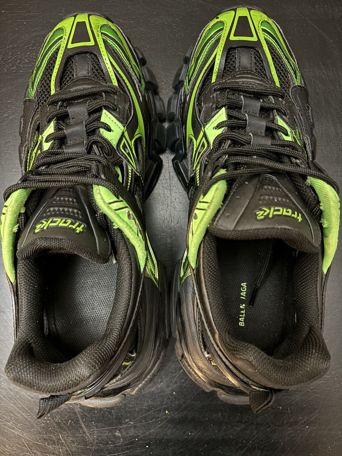 Balenciaga Balenciaga Track 2.0 Green Black Size US 9 / EU 42 - 7 Thumbnail