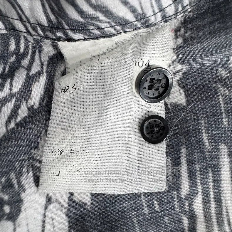 Givenchy Givenchy Size38 Totem Collar Long Sleeve Shirt Size US M / EU 48-50 / 2 - 5 Thumbnail