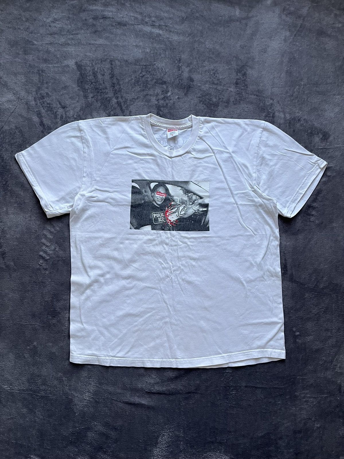 Antihero × Supreme FW20 Supreme x Antihero Police Ice Big Logo Tee Size US XL / EU 56 / 4 - 1 Thumbnail