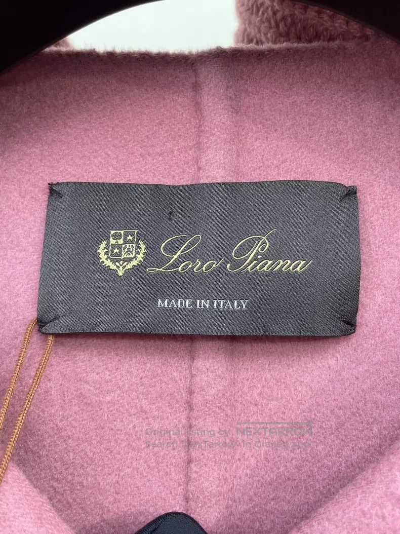 Loro Piana Loro Piana Pink Shawl Double-faced Cashmere Cloak Size S / US 4 / IT 40 - 6 Thumbnail