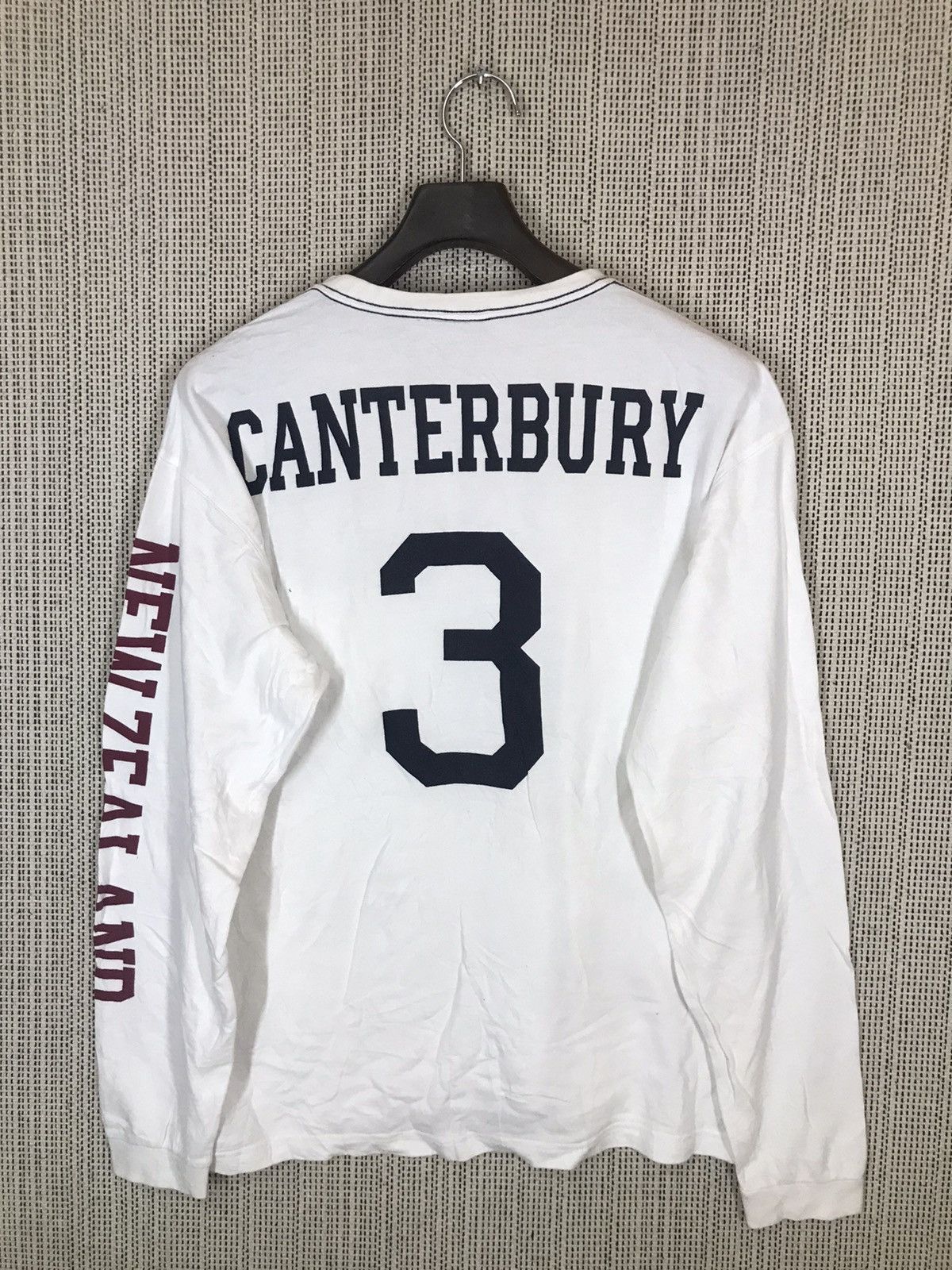Canterbury of New Zealand ‼️CANTERBURY RUGBY TSHIRT LONGSLEEVE‼️ Size US XL / EU 56 / 4 - 2 Thumbnail
