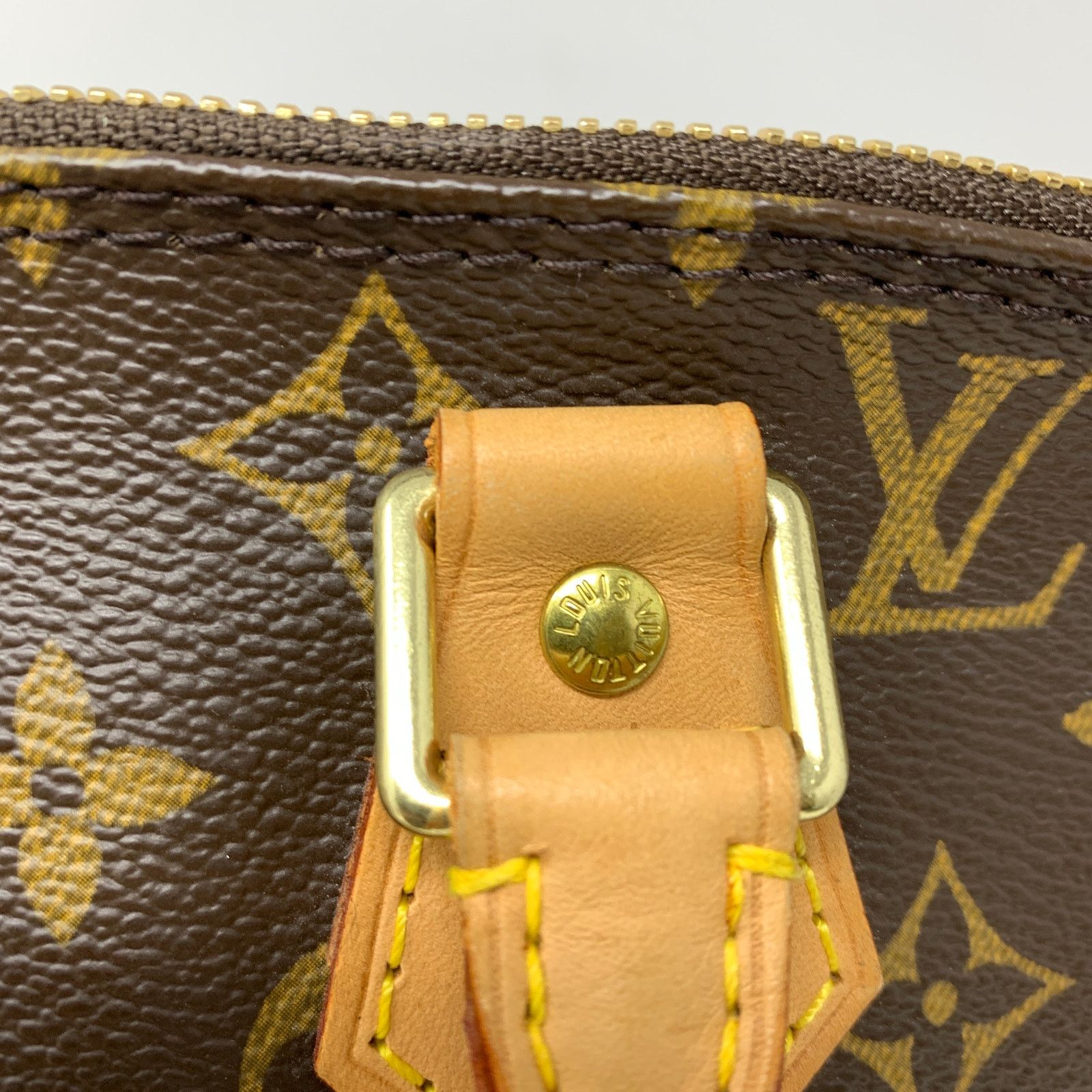 Louis Vuitton VTG Louis Vuitton Alma Handbag Monogram Canvas Made In USA Size ONE SIZE - 6 Thumbnail
