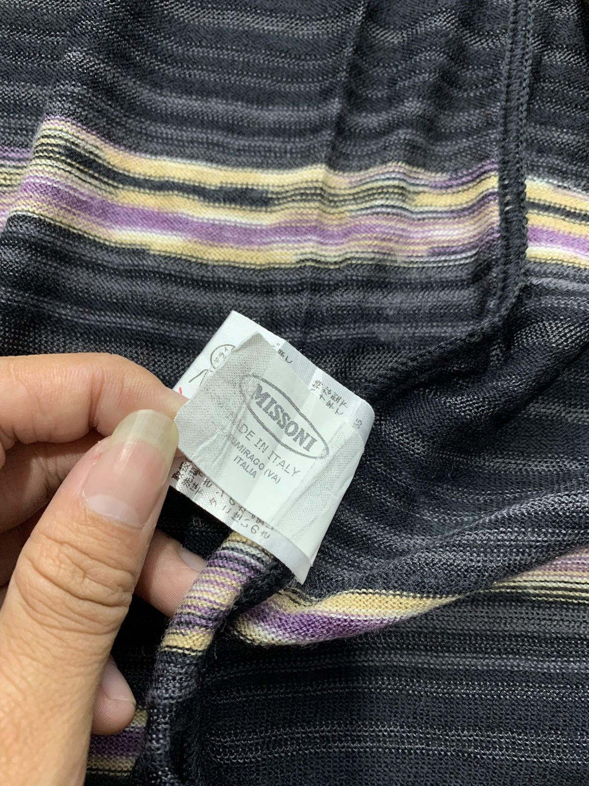 Missoni Missoni Stripe Cardigan Kurt Cobain style Size US M / EU 48-50 / 2 - 7 Thumbnail