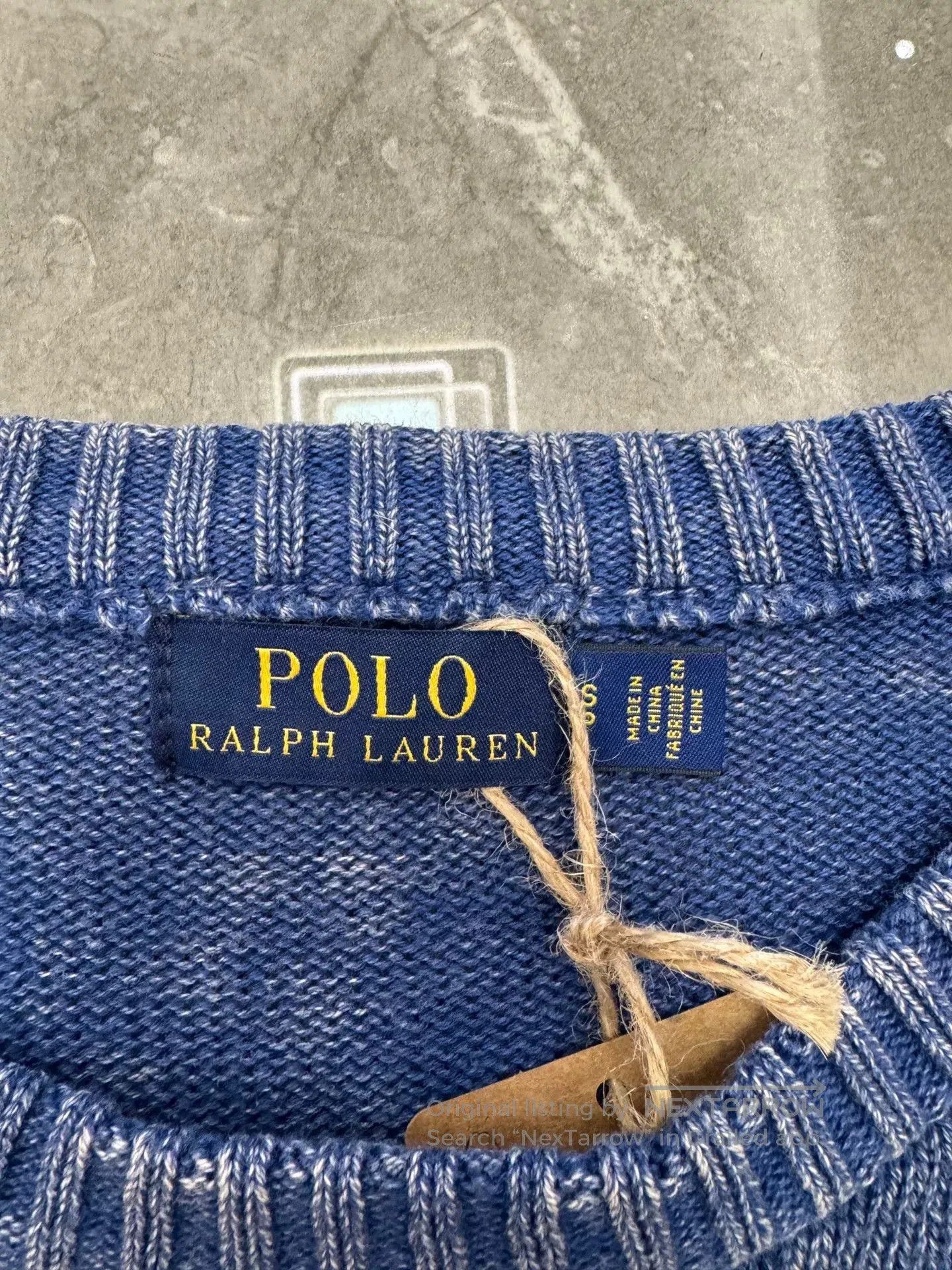 Other Vintage Polo Ralph Lauren Flag Sweater. Size US S / EU 44-46 / 1 - 4 Thumbnail