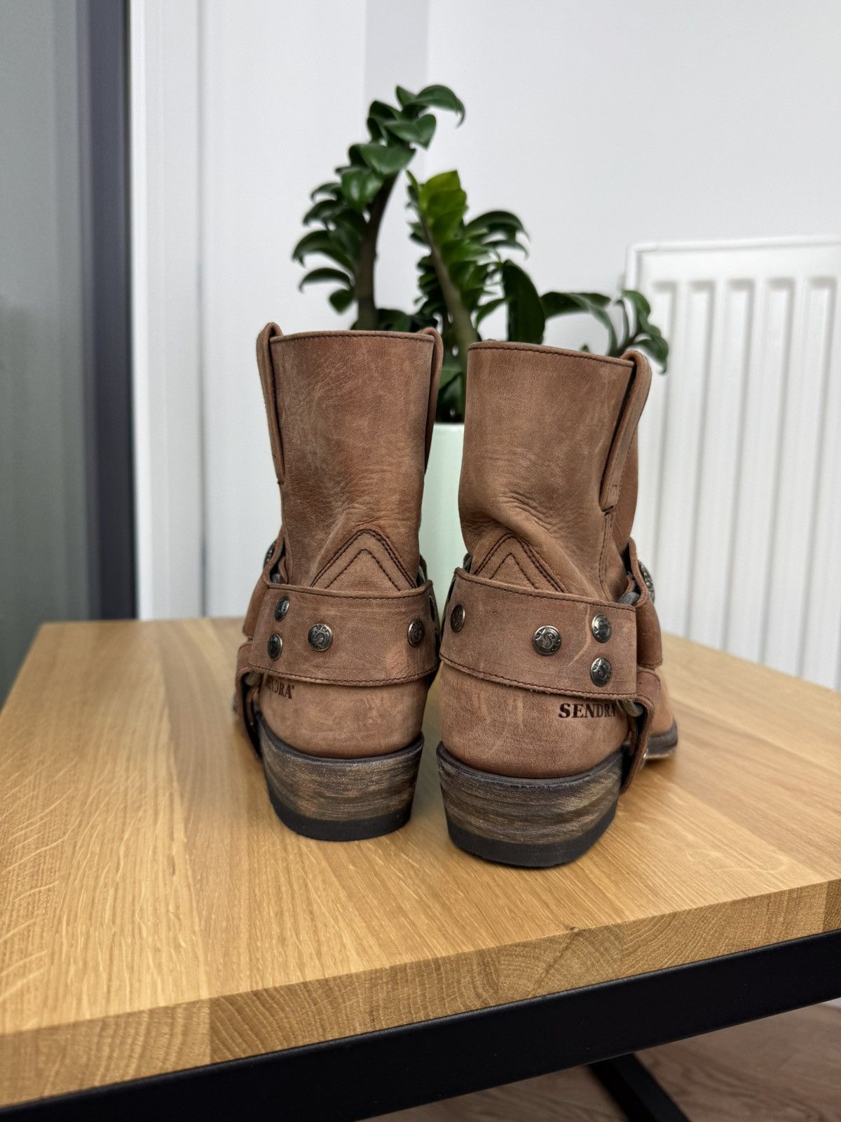 Sendra × Vintage Vintage Sendra Women’s Cowboy Leather Boots Size US 6 / IT 36 - 8 Thumbnail