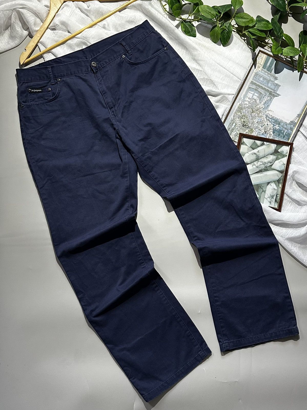 Yves Saint Laurent Vintage pants Yves Saint Laurent Pour Homme Size US 36 / EU 52 - 6 Thumbnail