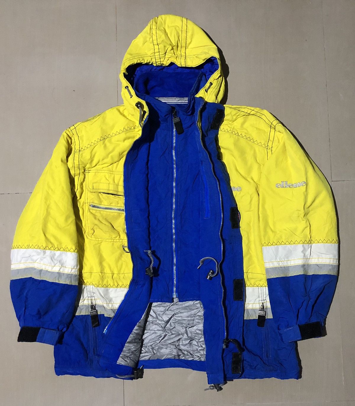 Ellesse Vintage Ellesse France Federation Ski by Goldwin Jacket Size US L / EU 52-54 / 3 - 2 Thumbnail