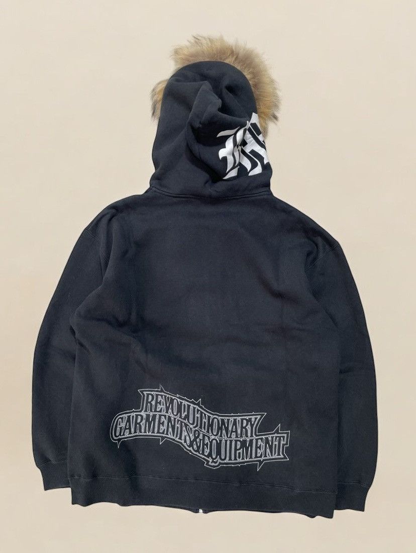 Japanese Brand Regime LGB If Six Was Nine Style Faux Fur Zip Hoodie Size US L / EU 52-54 / 3 - 3 Thumbnail