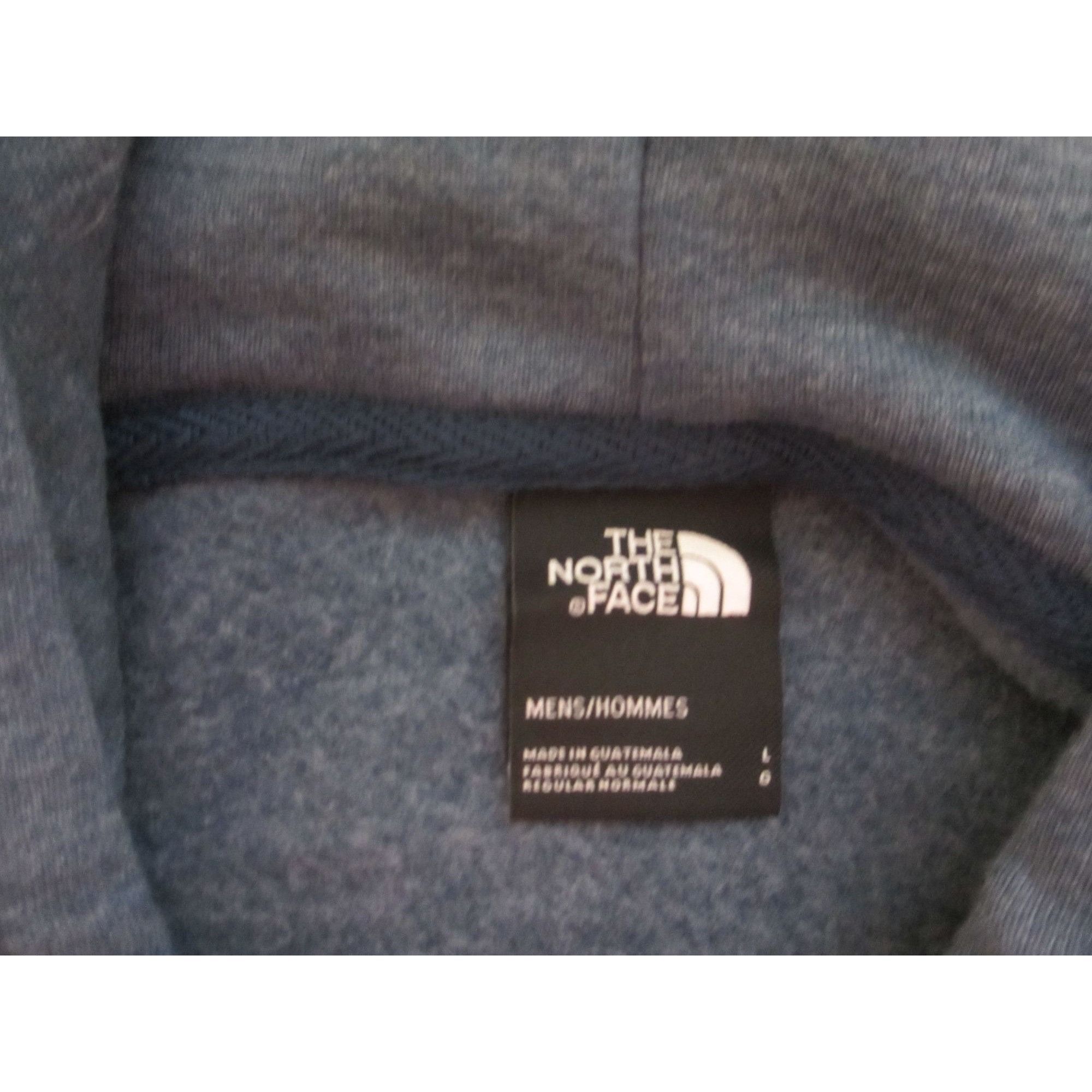 The North Face The North Face Mens Blue Pullover Hoodie With "Never Stop Ex Size US L / EU 52-54 / 3 - 6 Thumbnail