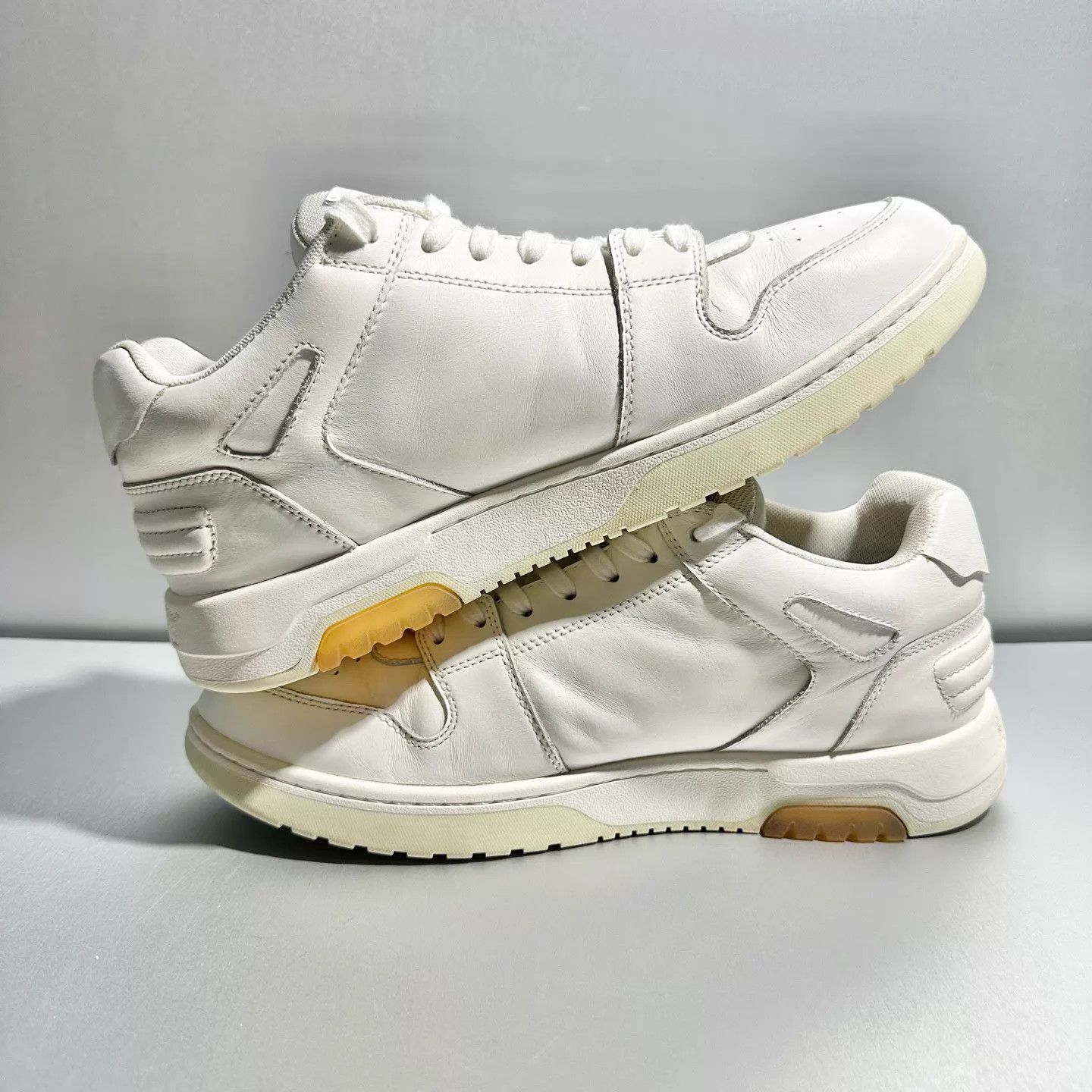 Off-White Off-White pure white low-top sneakers 44 EU like new Size US 11 / EU 44 - 4 Thumbnail