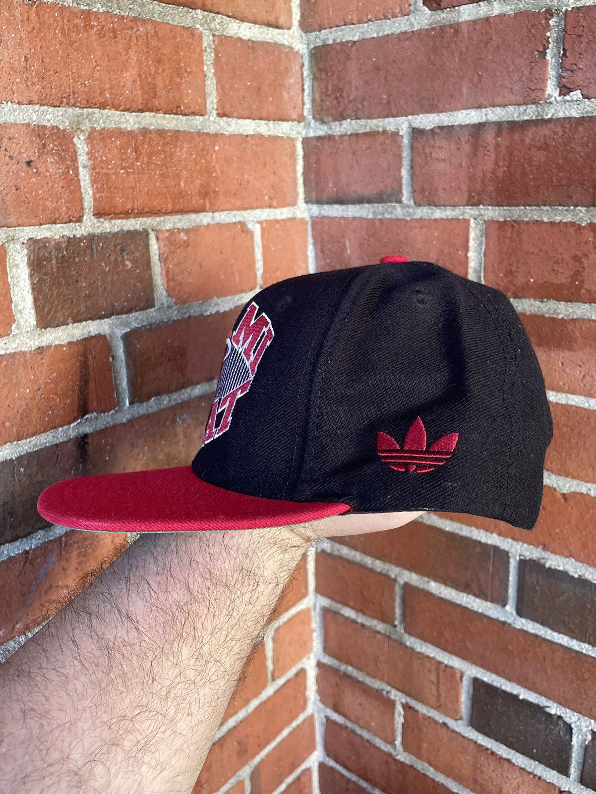 Adidas Miami Heat Adidas NBA Hat Cap Basketball Snapback Size ONE SIZE - 5 Thumbnail