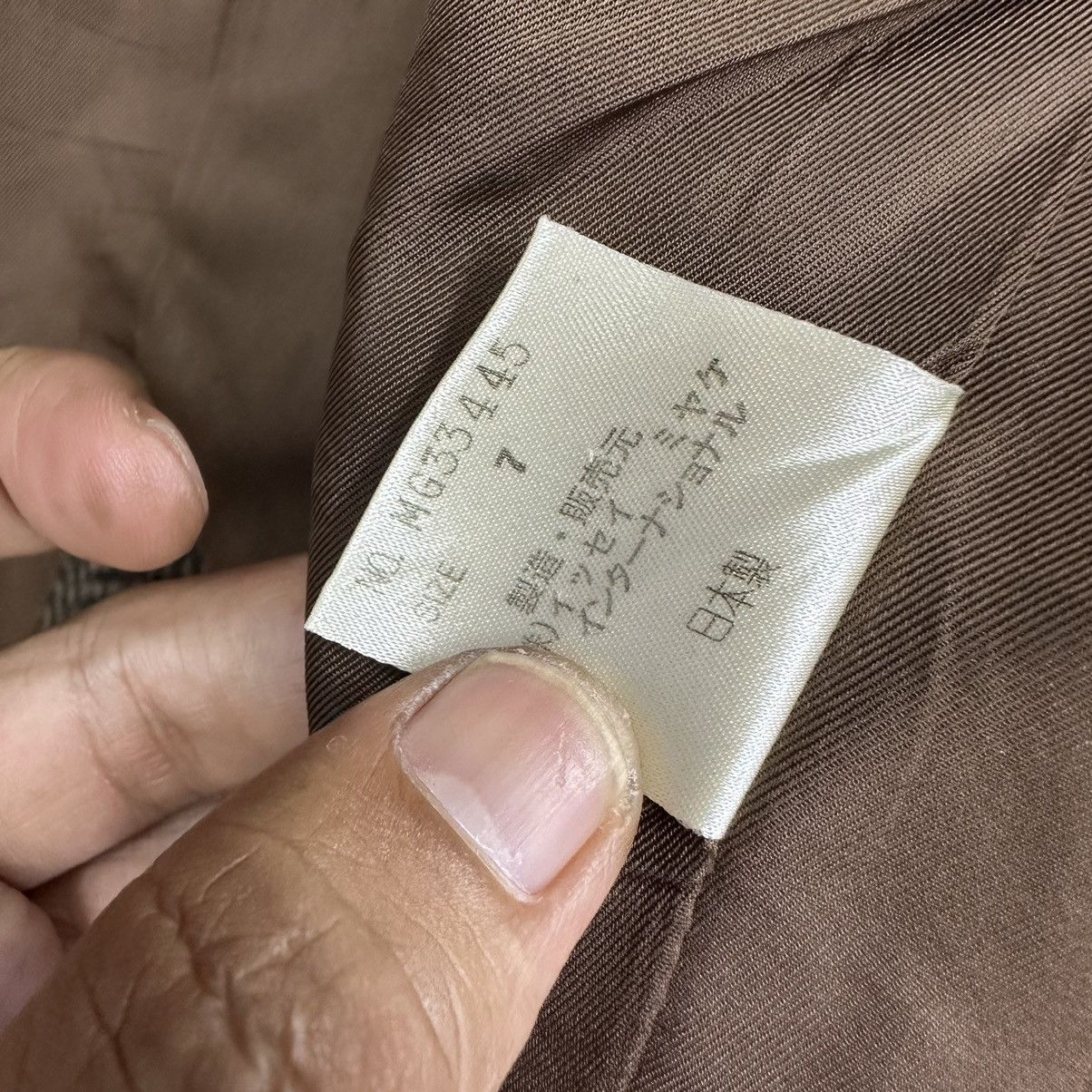 Issey Miyake Vtg Issey Miyake Wool Blazer Jacket Z107 Size M / US 6-8 / IT 42-44 - 10 Thumbnail