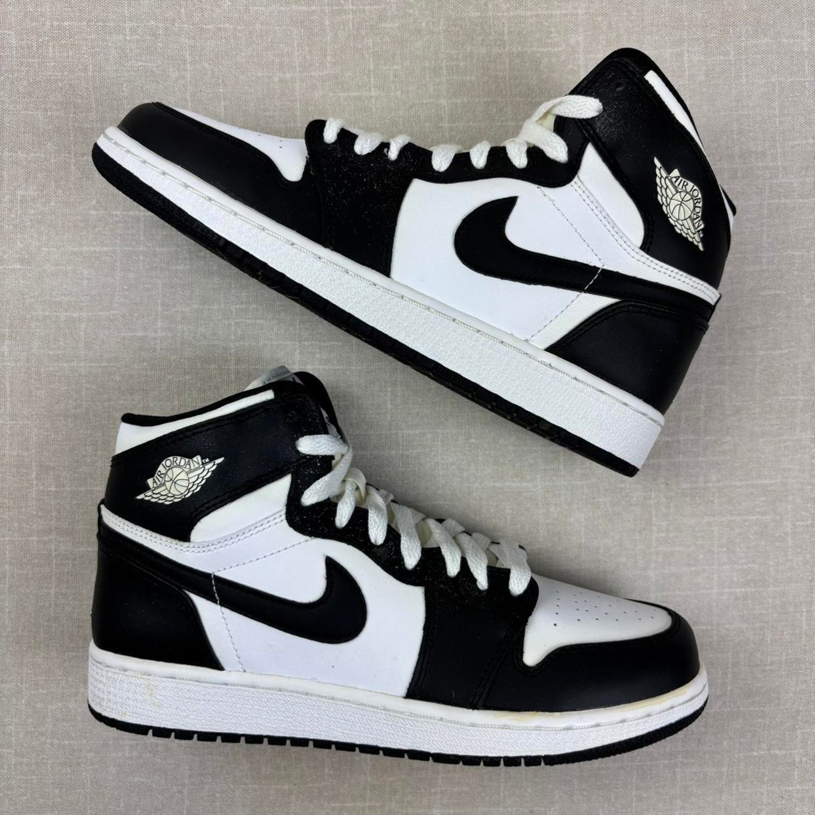 Jordan Brand 🐼 Jordan 1 Retro “White Black CDP” 7W Size US 7 / IT 37 - 2 Thumbnail