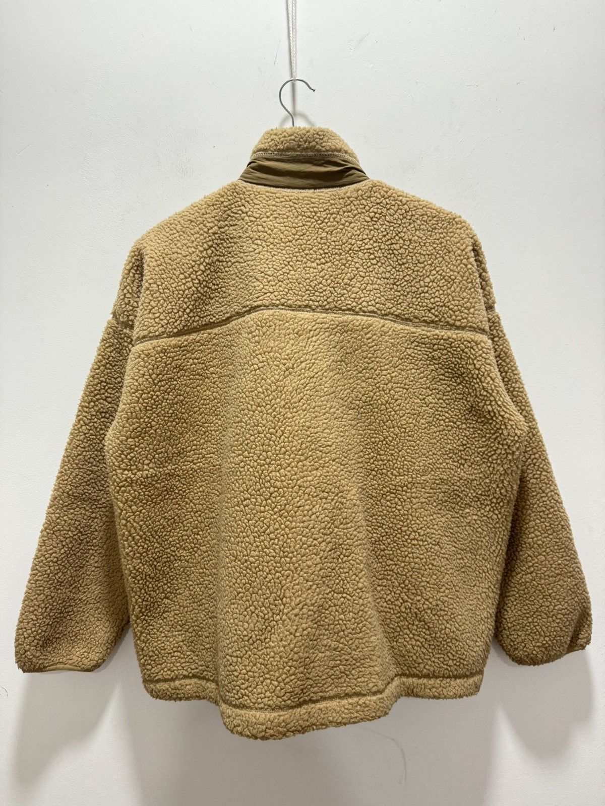 GU × Japanese Brand × Vintage 💥BOXY💥JAPANESE DESIGN GU SHERPA ZIP UP JACKET Size US L / EU 52-54 / 3 - 8 Thumbnail
