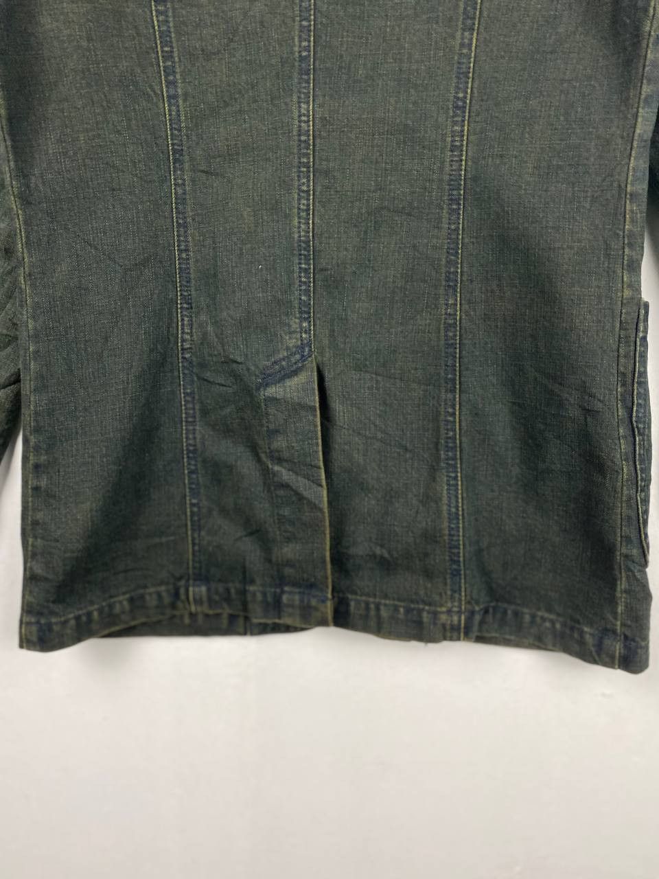 Japanese Brand gaminerie japanese brand double collar denim jacket Size US S / EU 44-46 / 1 - 8 Thumbnail