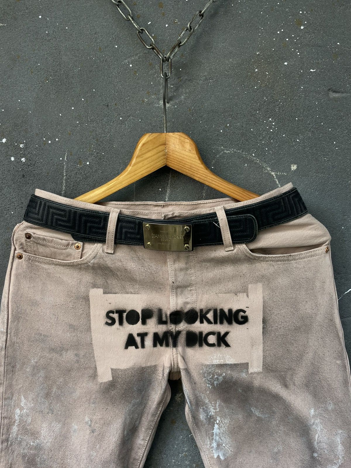 Levi's Levi’s Custom Y2K Denim Jeans Opium Distressed Works Fade Size US 30 / EU 46 - 3 Thumbnail