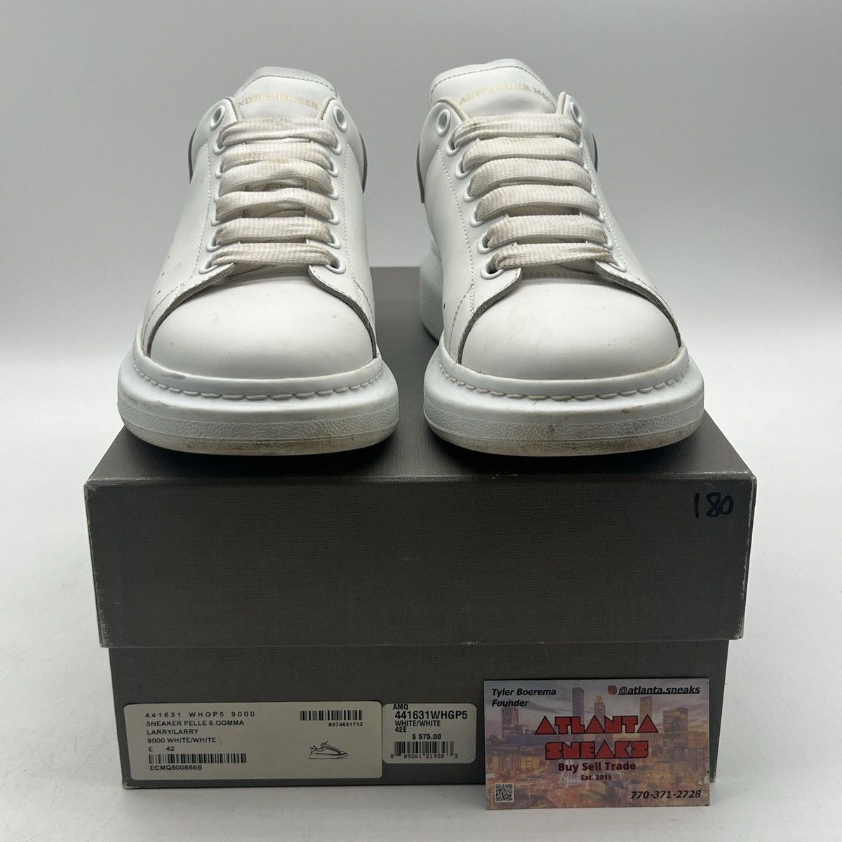 Alexander McQueen Alexander McQueen Wmns white Size US 9 / EU 42 - 2 Thumbnail