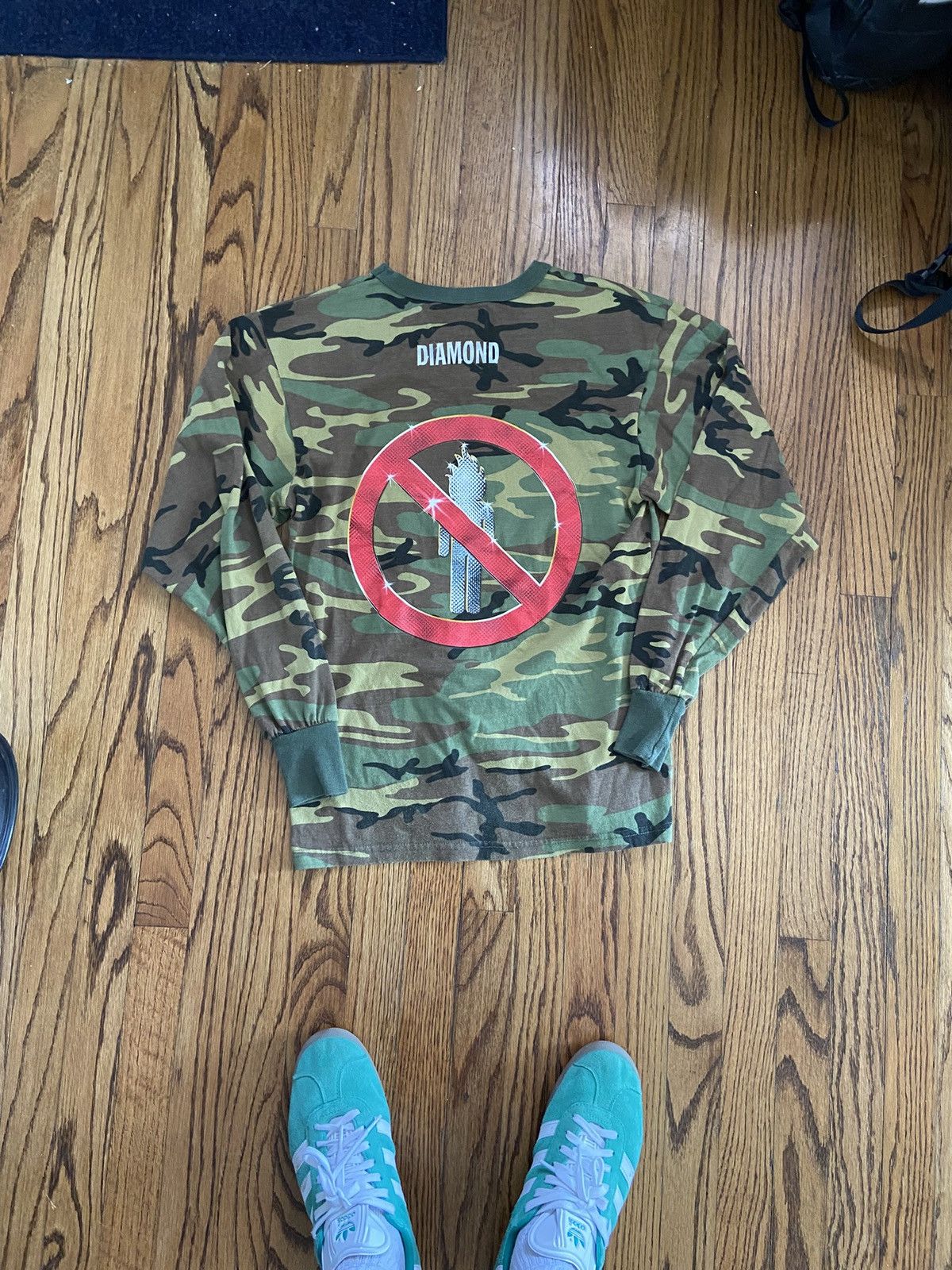 Diamond Supply Co. × Travis Scott Travis Scott long sleeve shirt Size US M / EU 48-50 / 2 - 2 Thumbnail