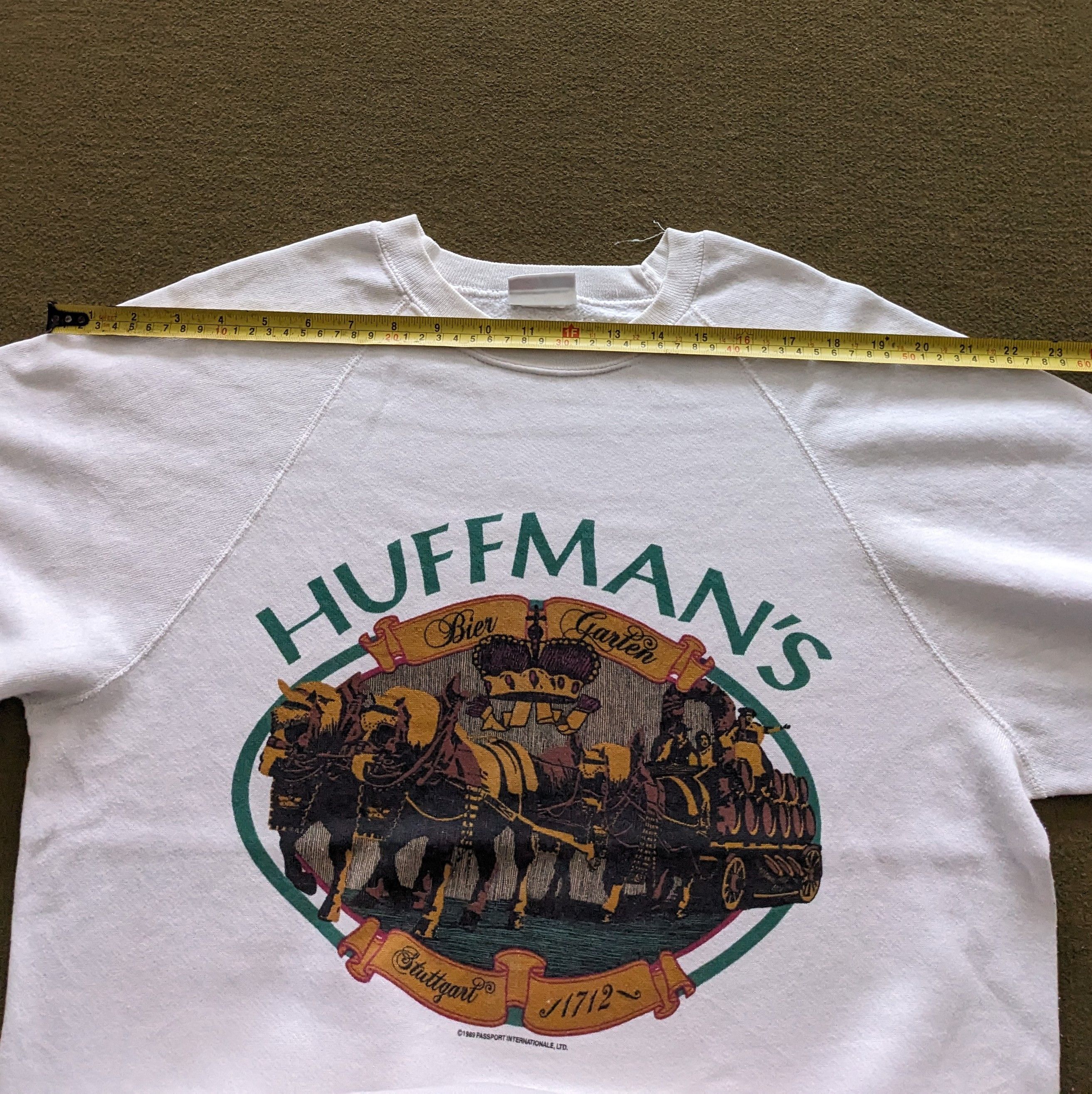 Other Vintage HUFFMAN'S Crewneck Sweatshirt Size US M / EU 48-50 / 2 - 5 Thumbnail