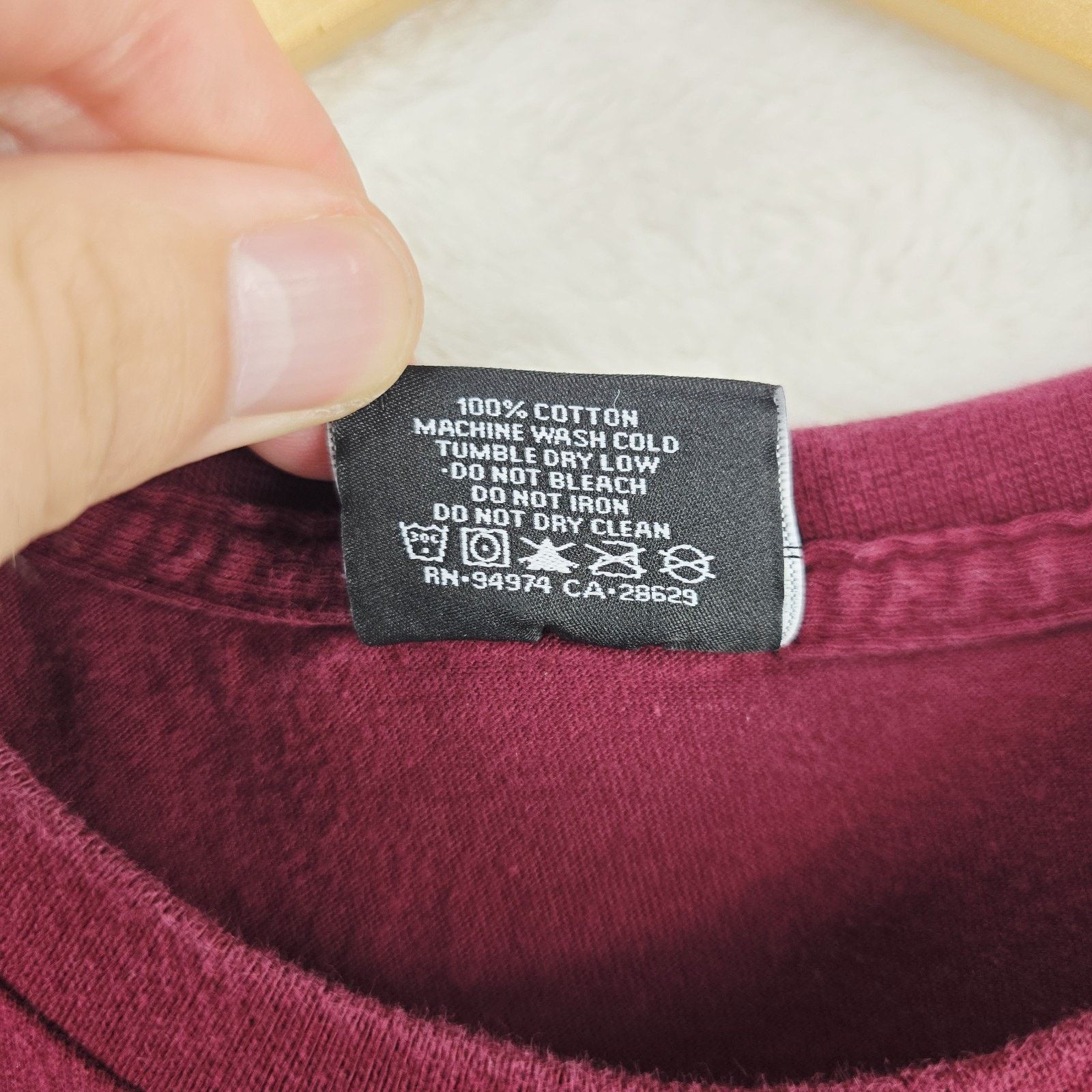Stussy Stussy Wave Shirt Mens Medium Red Big S 80 Surf Double-sided Size US M / EU 48-50 / 2 - 5 Thumbnail