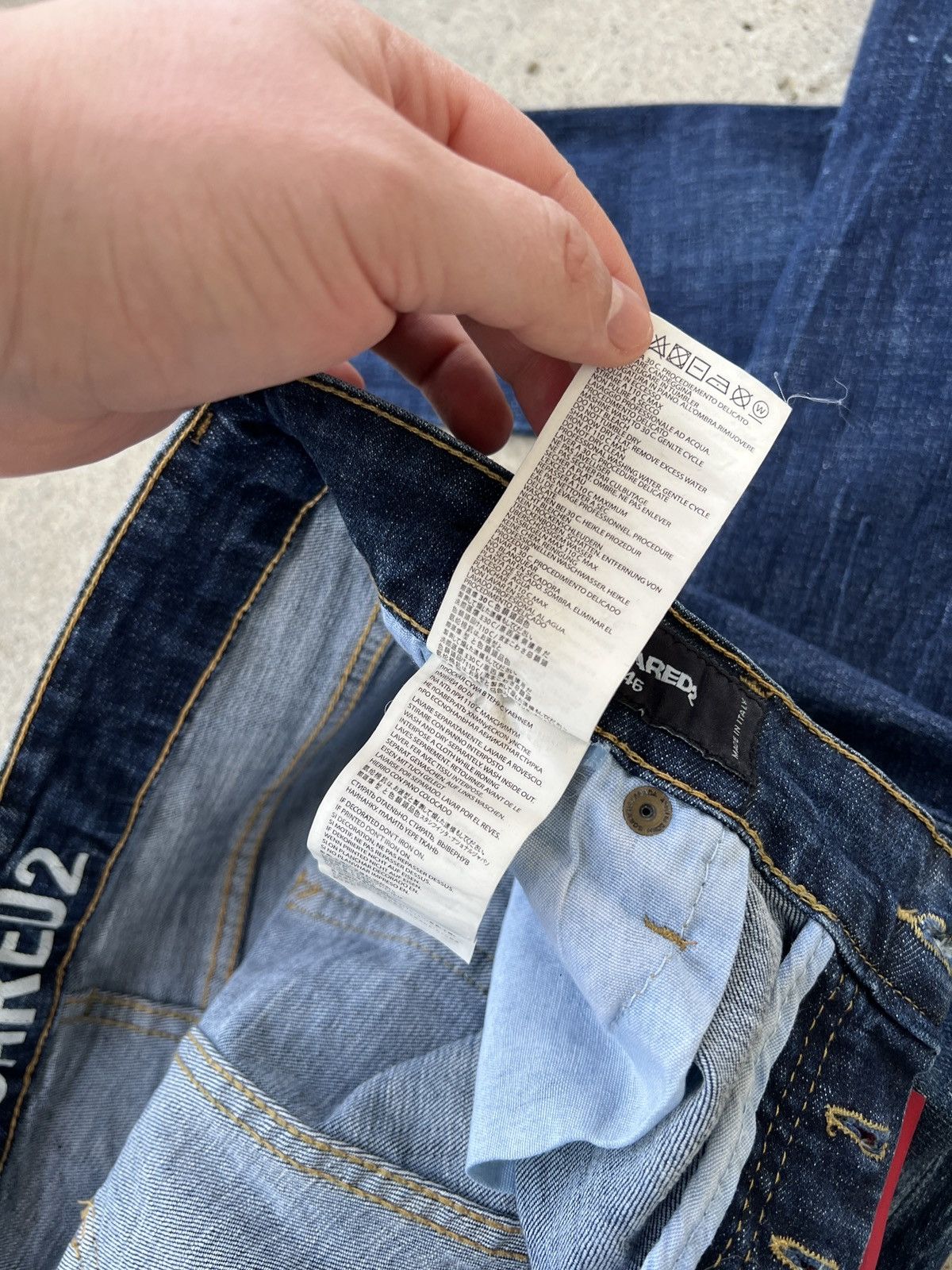 Dsquared2 Dsquared2 Ibrahimovic Jeans Size US 30 / EU 46 - 9 Thumbnail