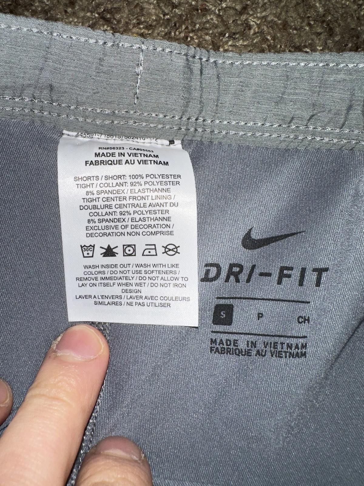 Nike Nike Men’s Challenger 7" 2-in-1 Dri-FIT Running Shorts Size US 30 / EU 46 - 4 Thumbnail